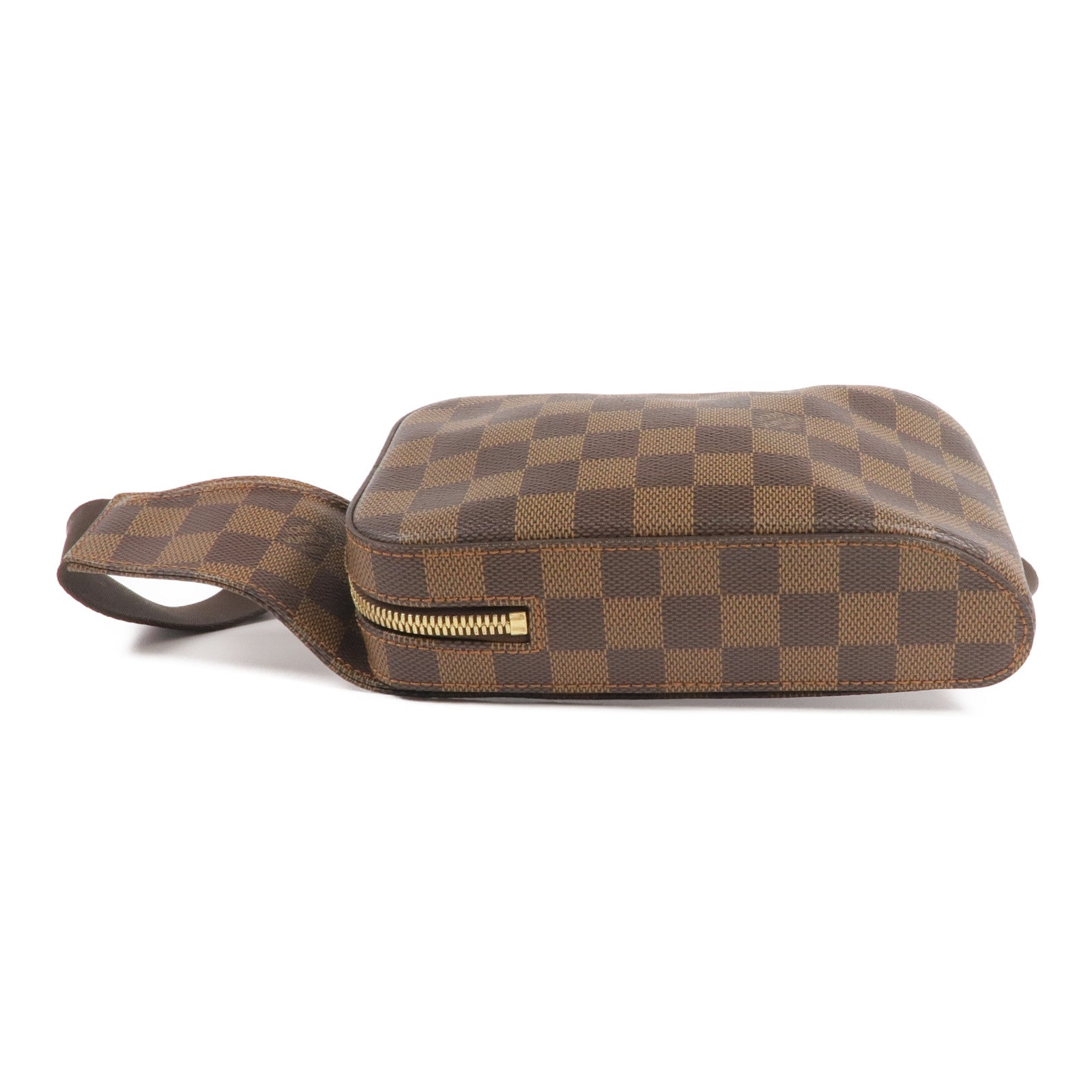 LOUIS VUITTON Damier Geronimos金扣腰包
