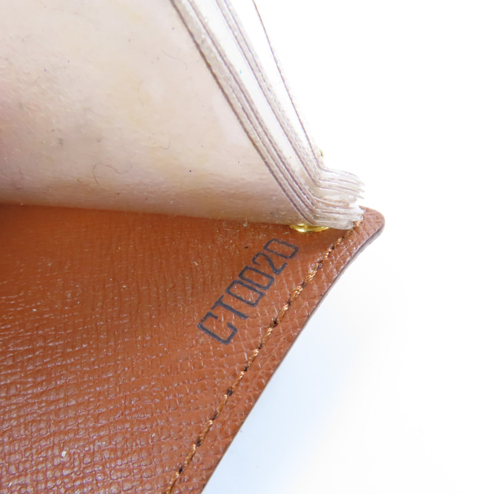 LOUIS VUITTON 【激減優惠】Monogram Porte Cartes Crdit Pression金扣卡片套啡色
