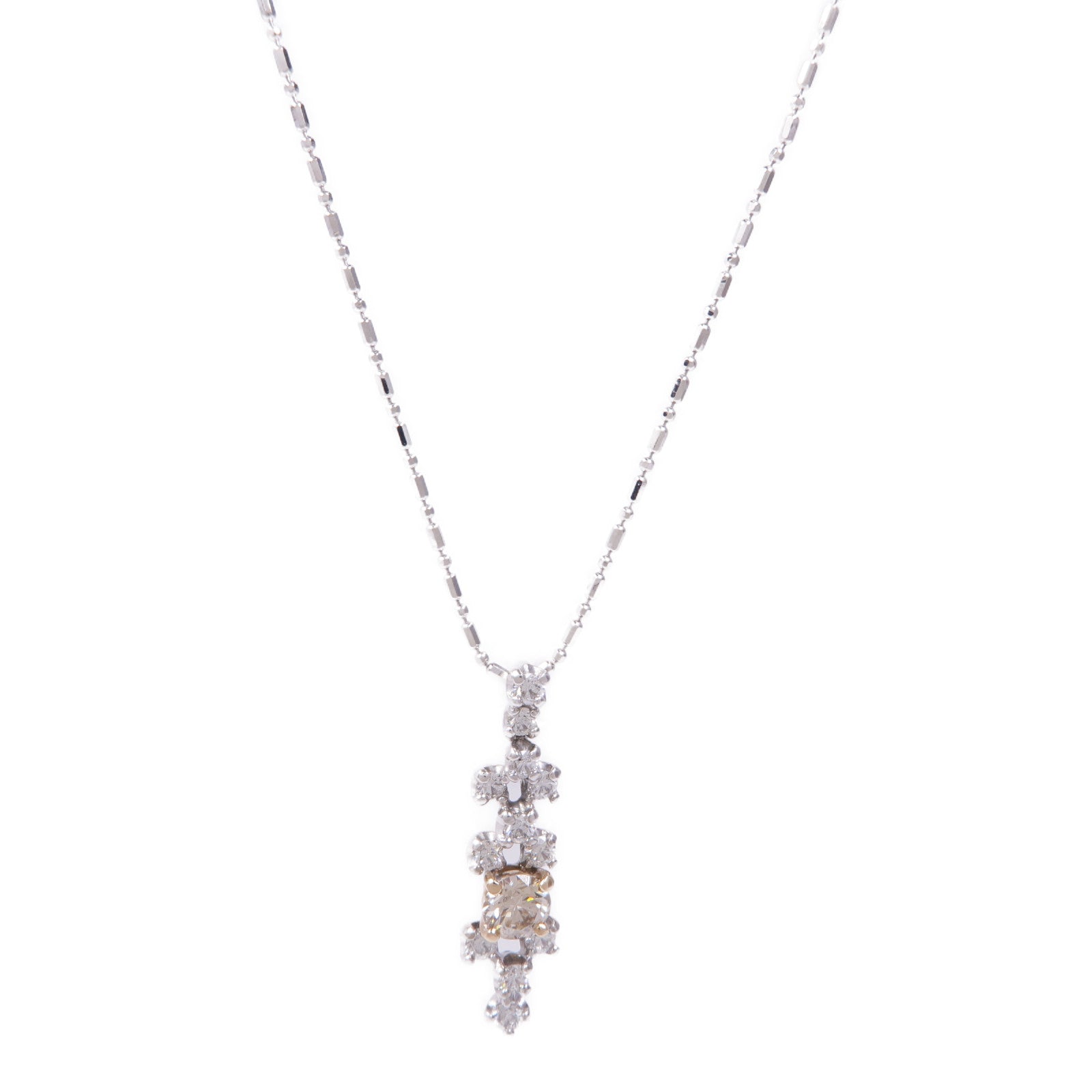 JEWELRY 【激減優惠】18K黃金/白金Diamond Necklace鑽石項鍊