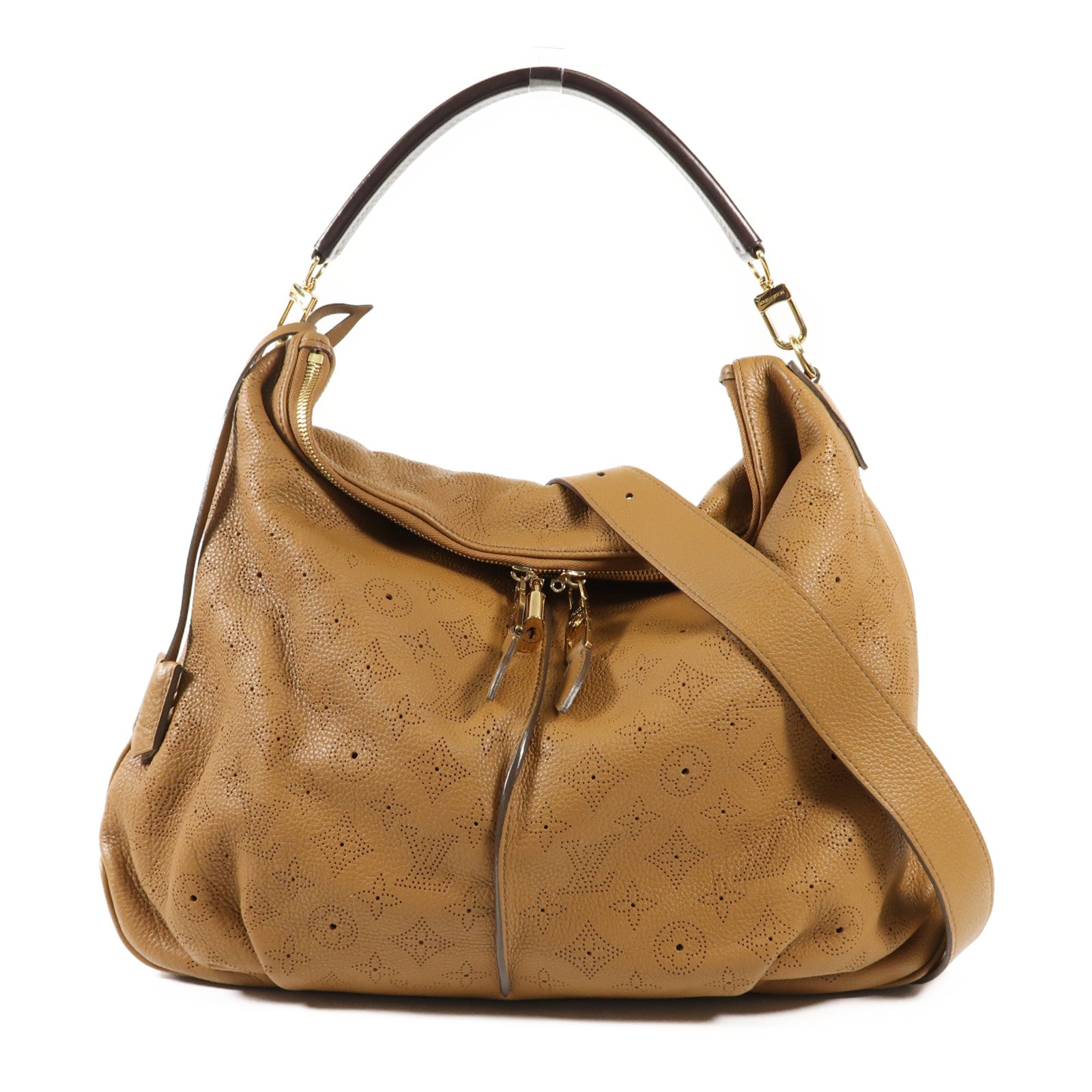 LOUIS VUITTON 【激減優惠】Mahina Selene MM金扣手挽肩背兩用袋