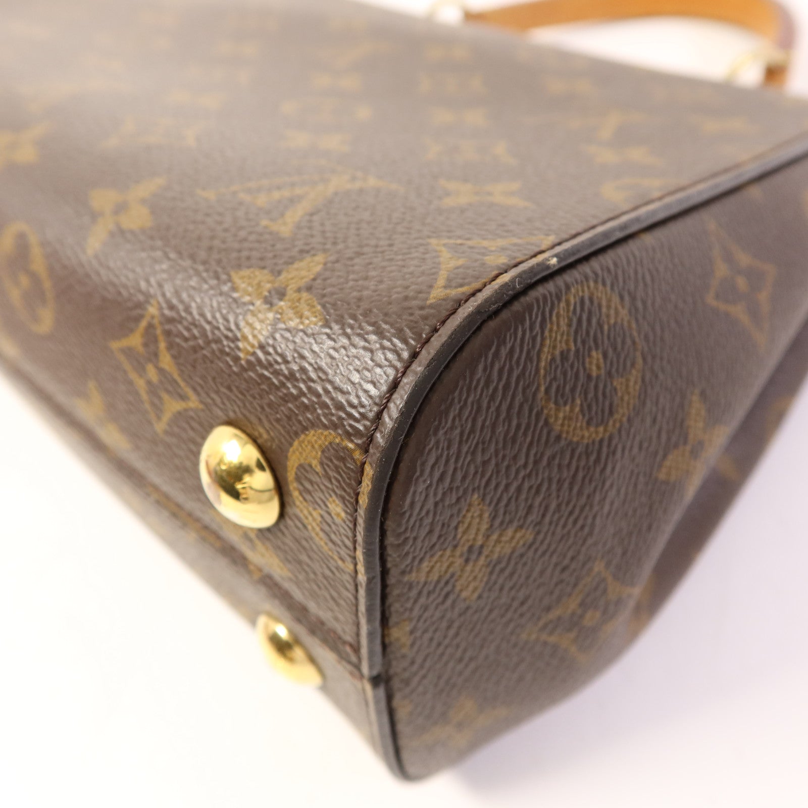 LOUIS VUITTON Monogram Cluny BB金扣手挽肩背兩用袋
