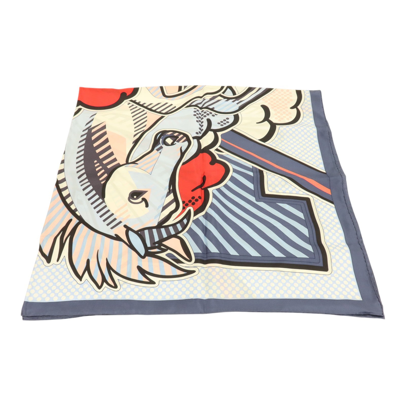 HERMES 絲質Scarf 140x140cm絲巾