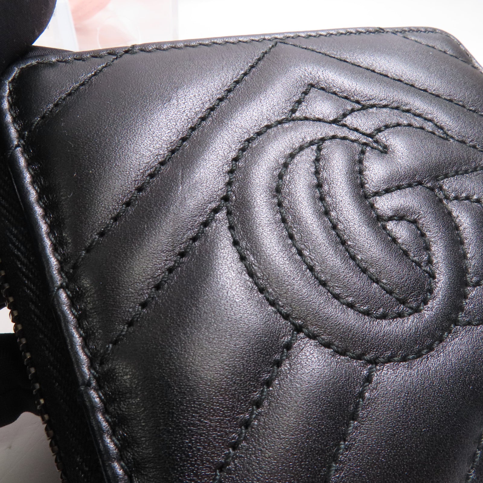 GUCCI 牛皮皮革Wallet金扣錢包