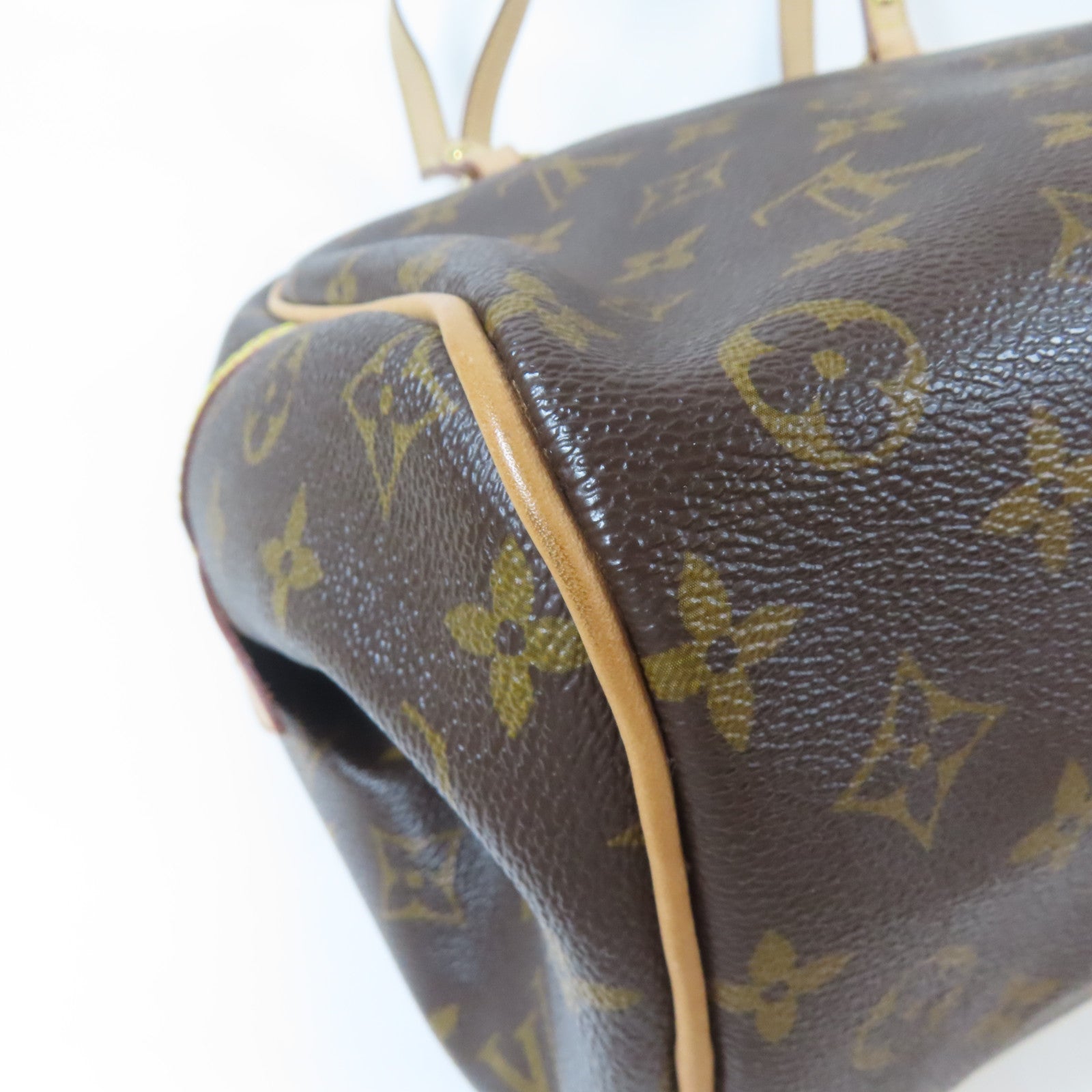 LOUIS VUITTON 【激減優惠】Monogram Montorgueil PM金扣手挽袋啡色