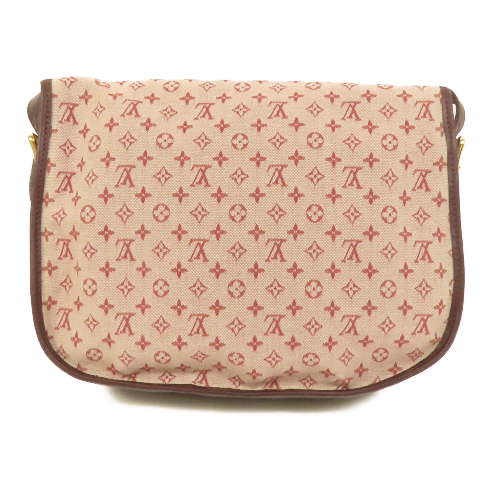 LOUIS VUITTON Monogram Mini Lin Marjorie金扣肩背袋