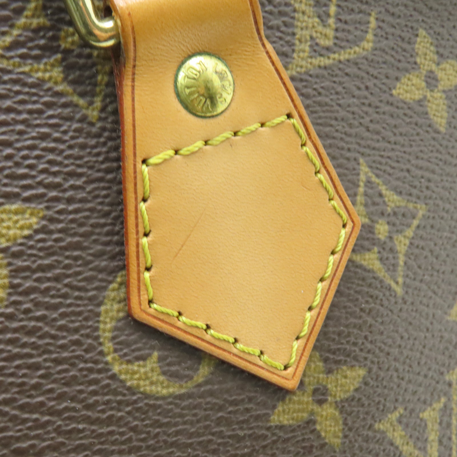 LOUIS VUITTON 【激減優惠】Monogram Alma MM金扣手挽袋棕色
