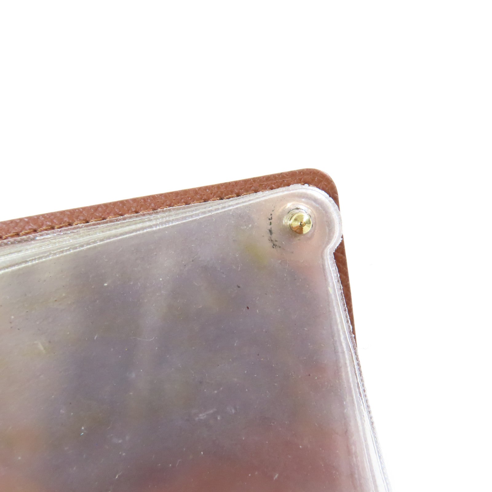 LOUIS VUITTON 【激減優惠】Monogram Porte Cartes Crdit Pression金扣卡片套啡色