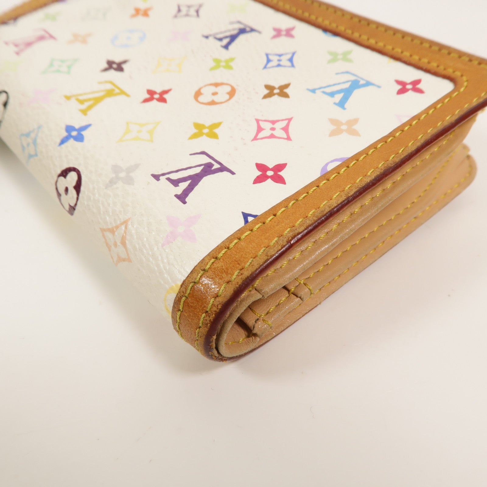 LOUIS VUITTON Monogram Multicolore Takashi Murakami Portefeuille Viennois錢包