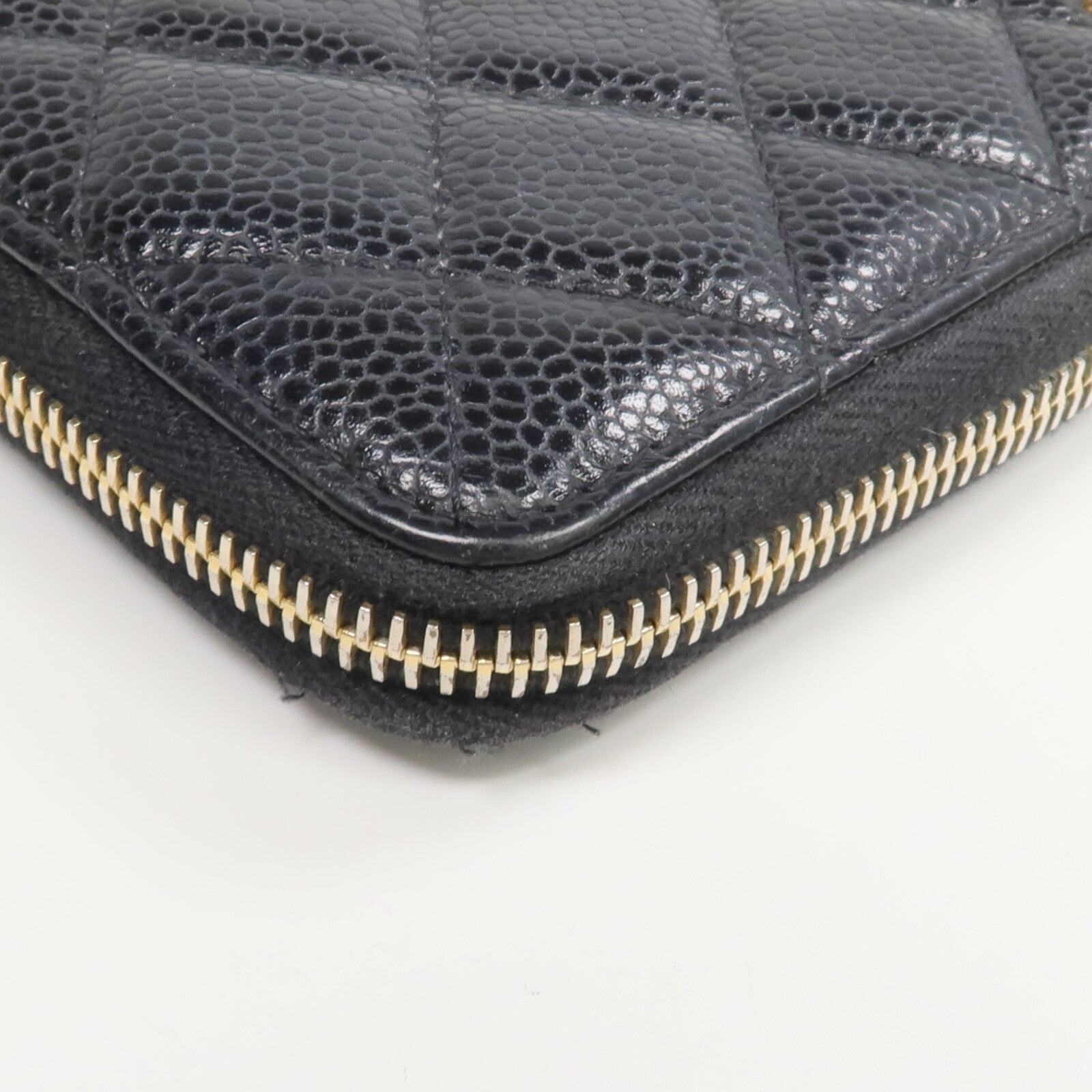CHANEL 牛皮皮革Zipper Long Wallet長錢包