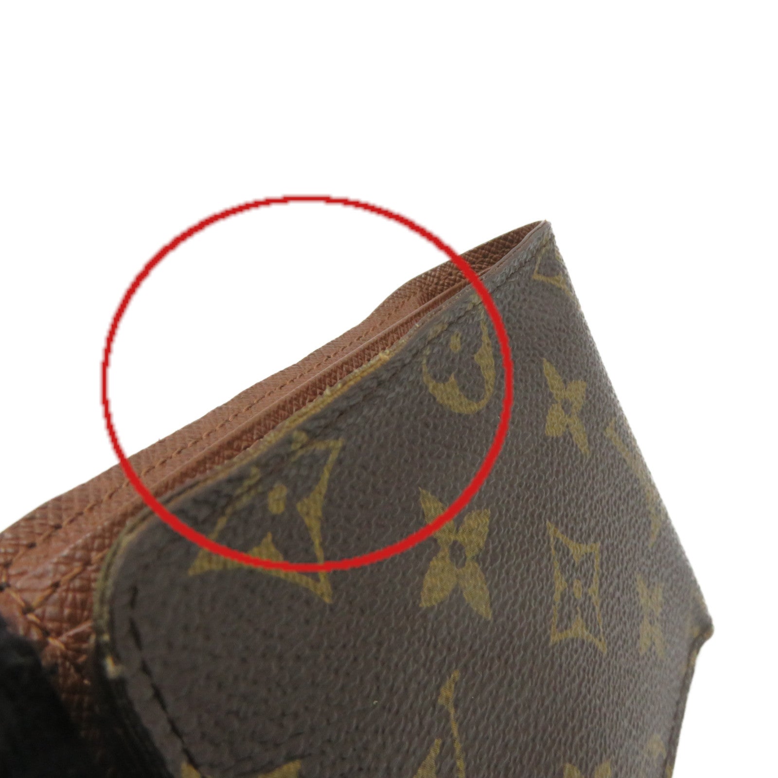 LOUIS VUITTON 【激減優惠】Monogram Multiple Wallet短錢包啡色