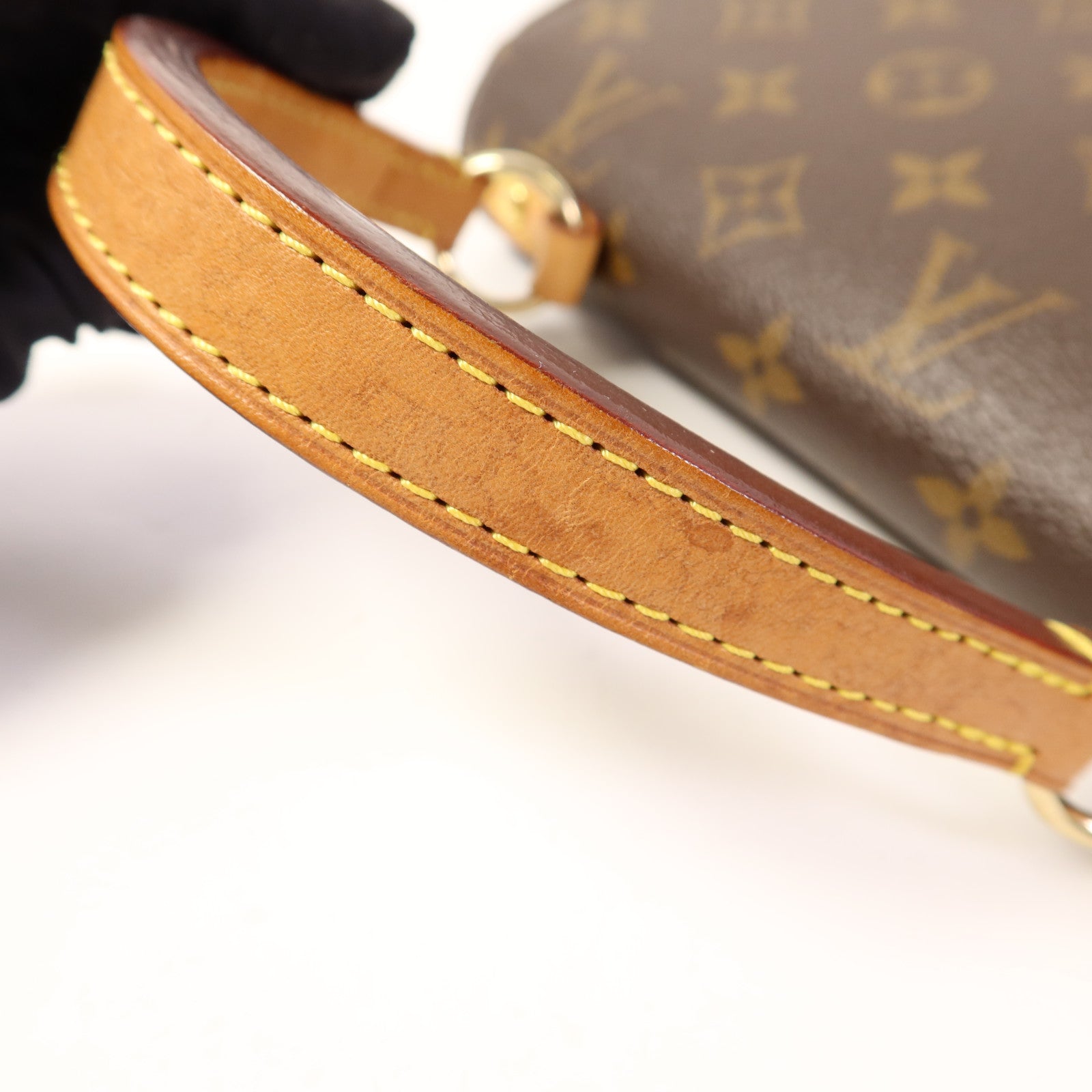 LOUIS VUITTON Monogram Cluny BB金扣手挽肩背兩用袋