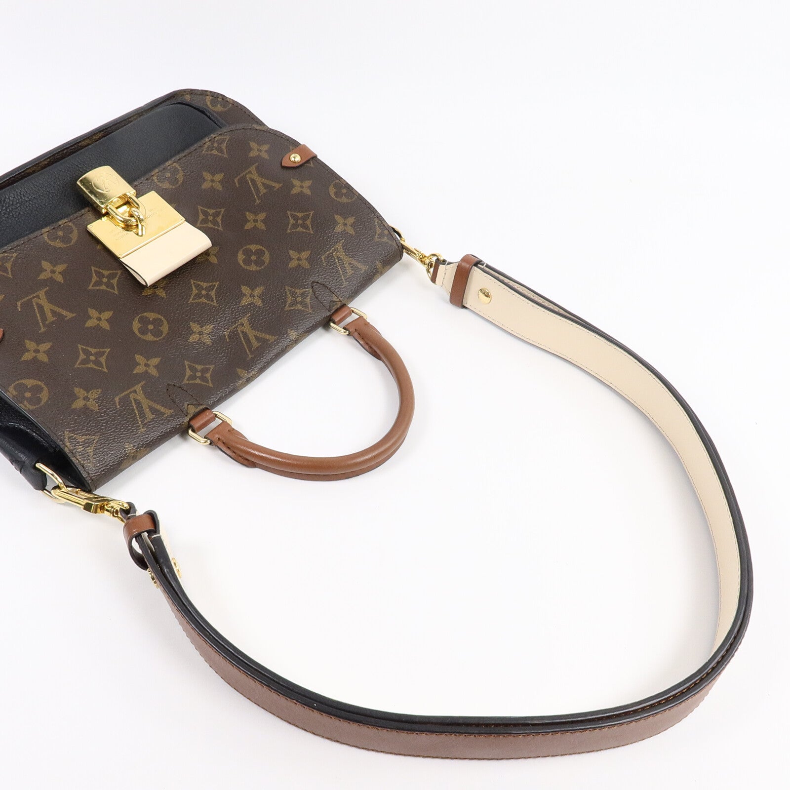 LOUIS VUITTON Monogram Vanguard手挽肩背兩用袋
