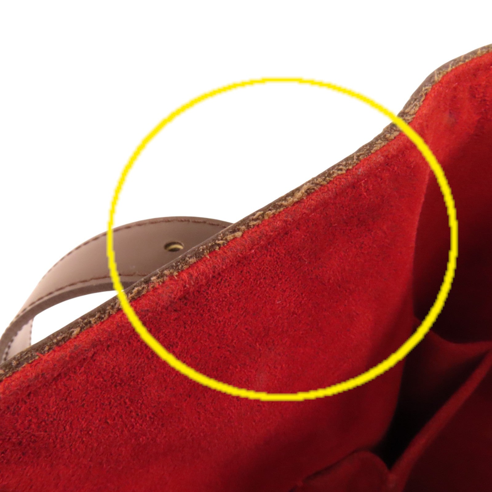 LOUIS VUITTON Damier Ebene Hampstead MM金扣肩背袋