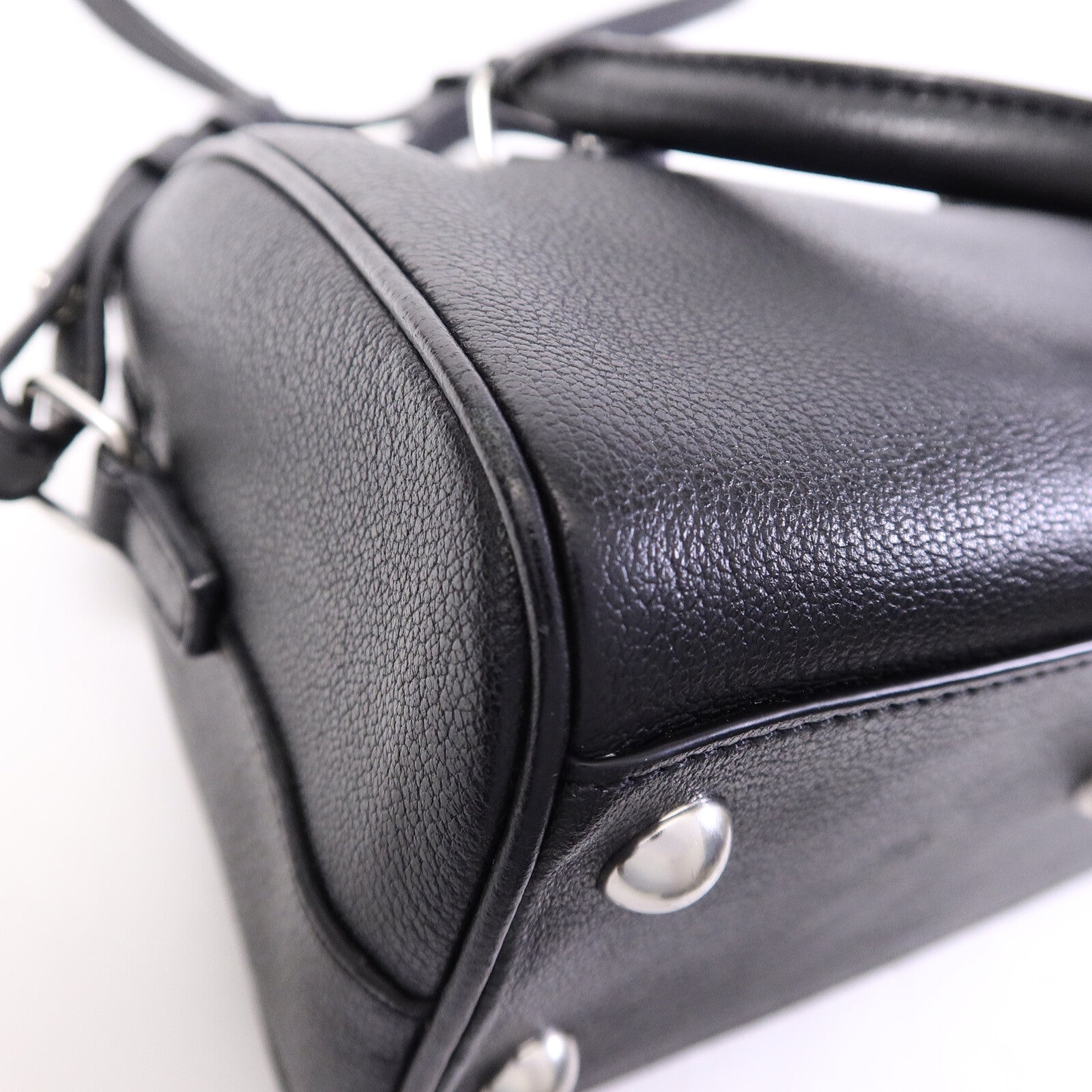 SAINT LAURENT 牛皮皮革Baby Duffle手挽肩背兩用袋
