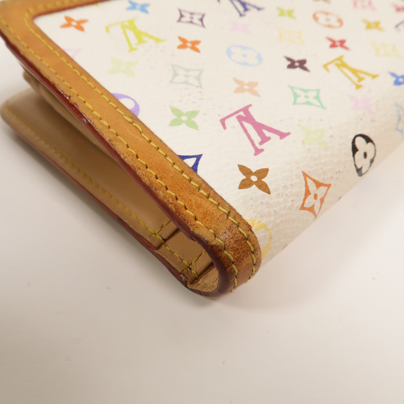 LOUIS VUITTON Monogram Multicolore Takashi Murakami Portefeuille Viennois錢包