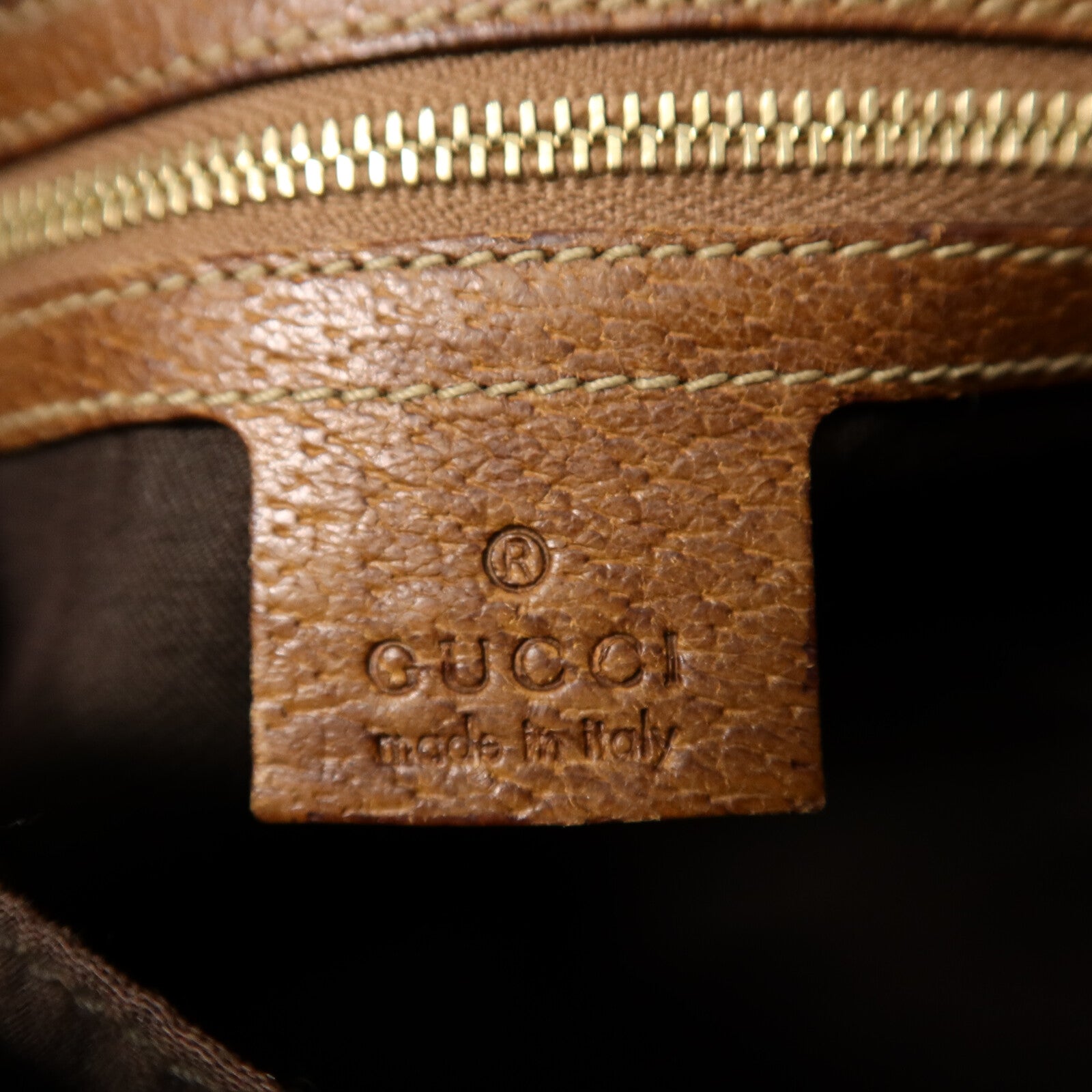 GUCCI GG帆布Bamboo Hand Bag手挽袋