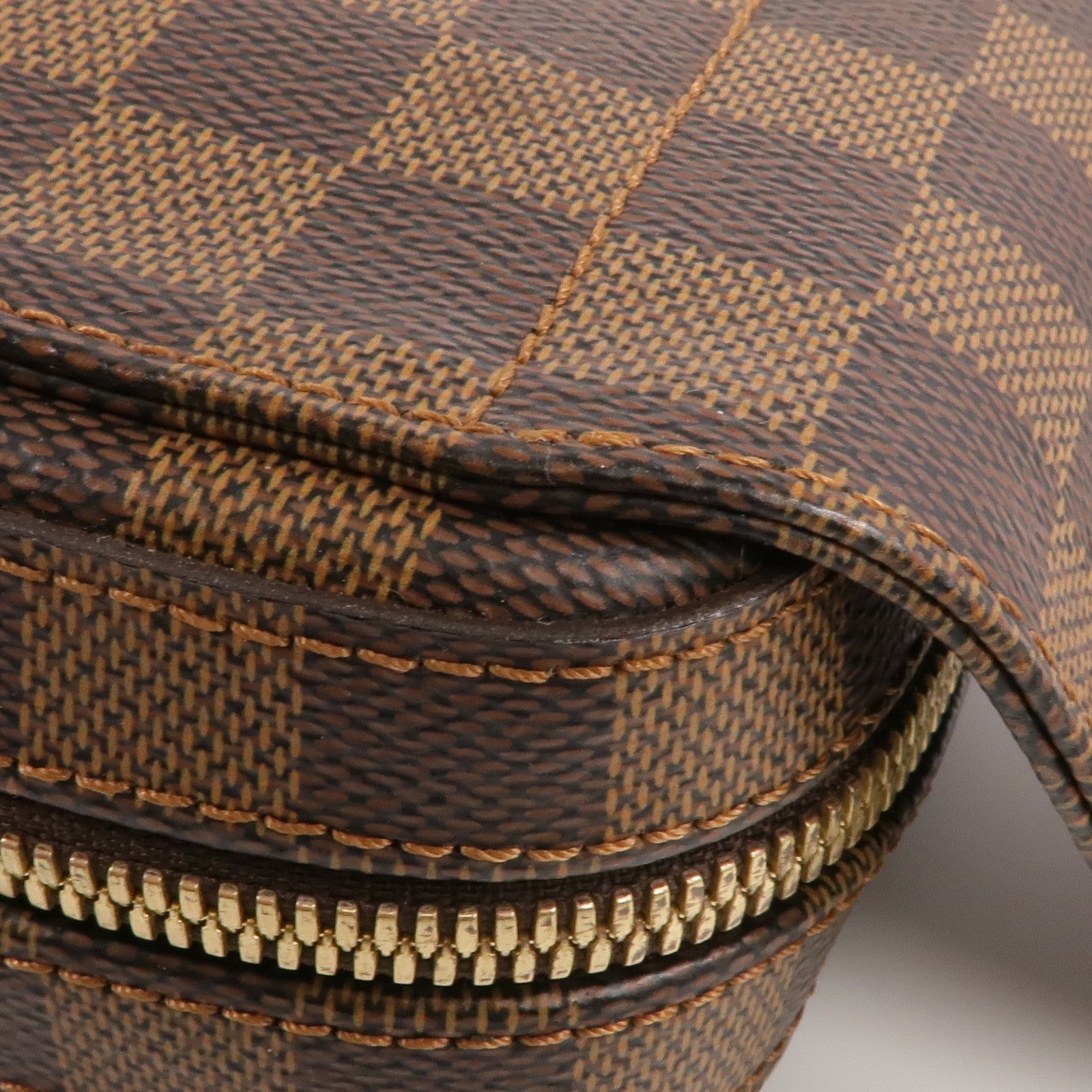 LOUIS VUITTON Damier Geronimos金扣腰包