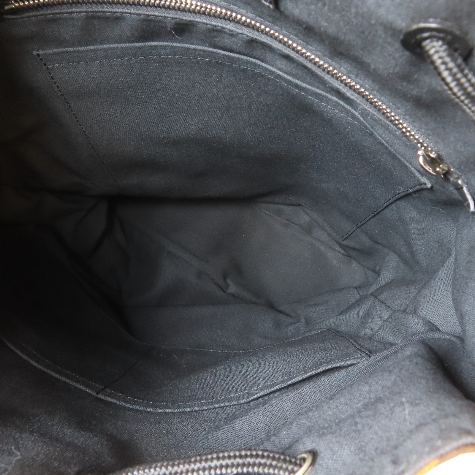 LOUIS VUITTON Monogram Macassar Christopher MM銀扣背包啡色