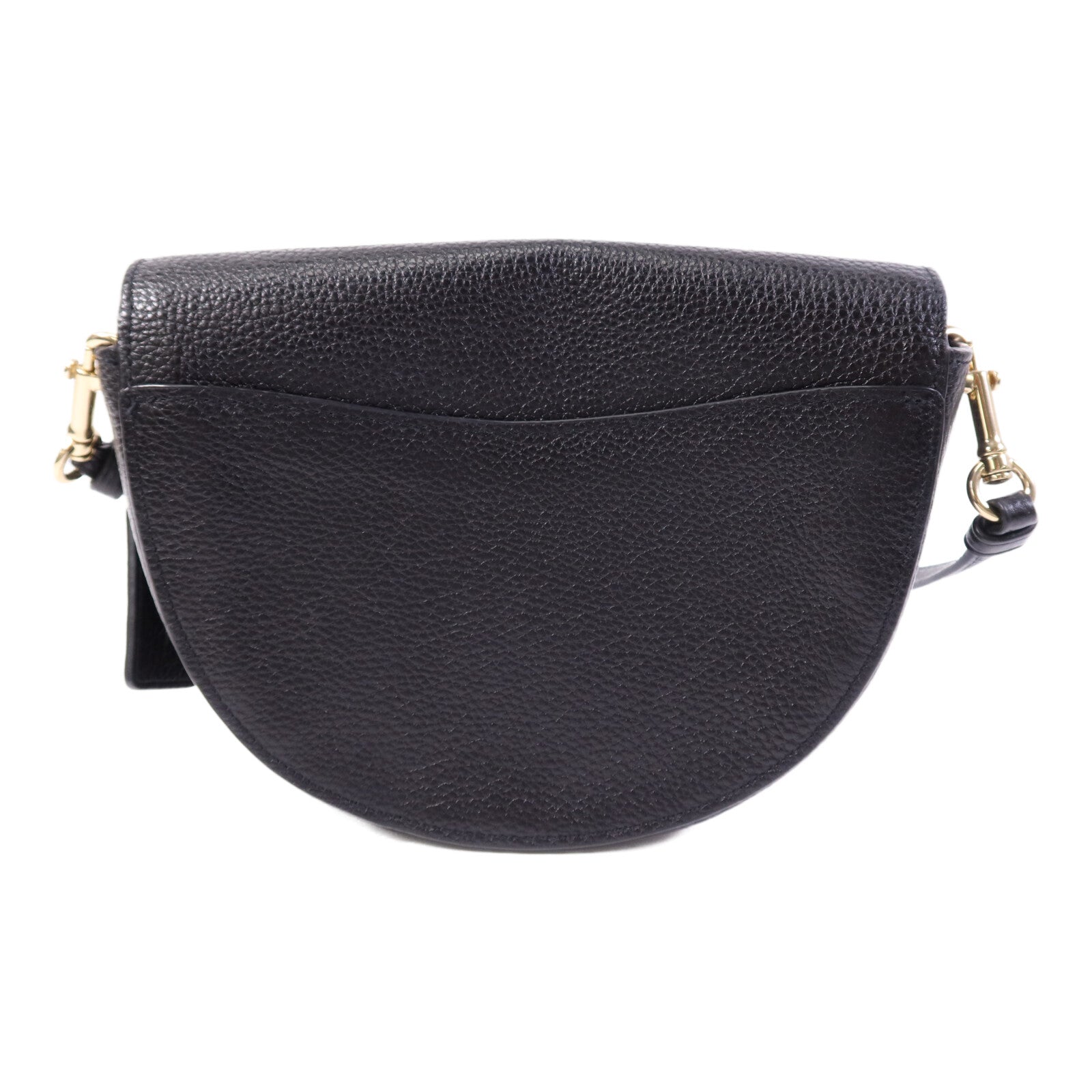 COACH 牛皮皮革Shoulder Bag金扣肩背袋