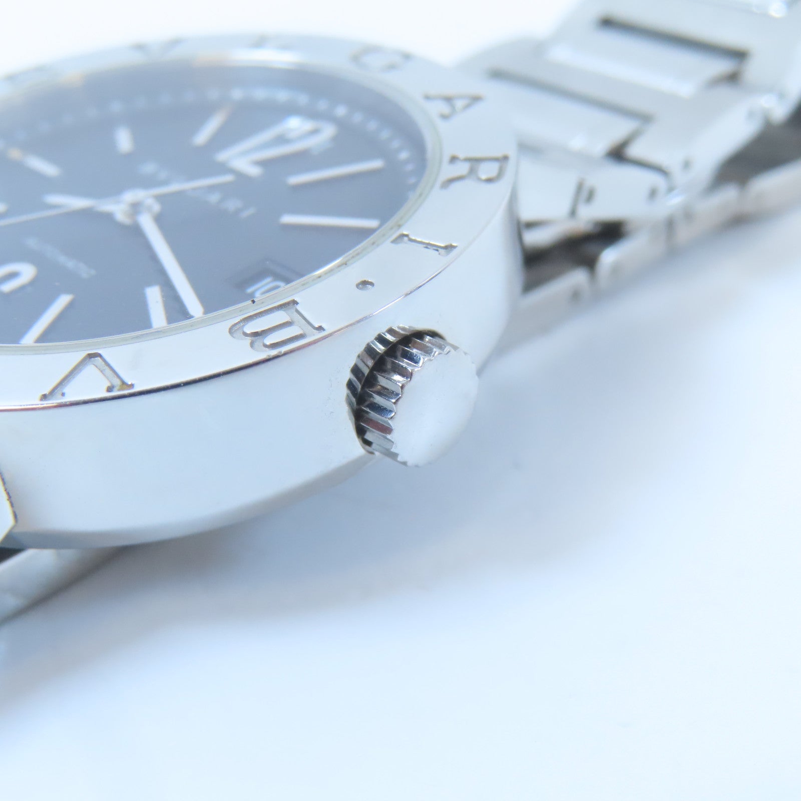 BVLGARI Bvlgari Bvlgari不鏽鋼手錶自動機芯黑色