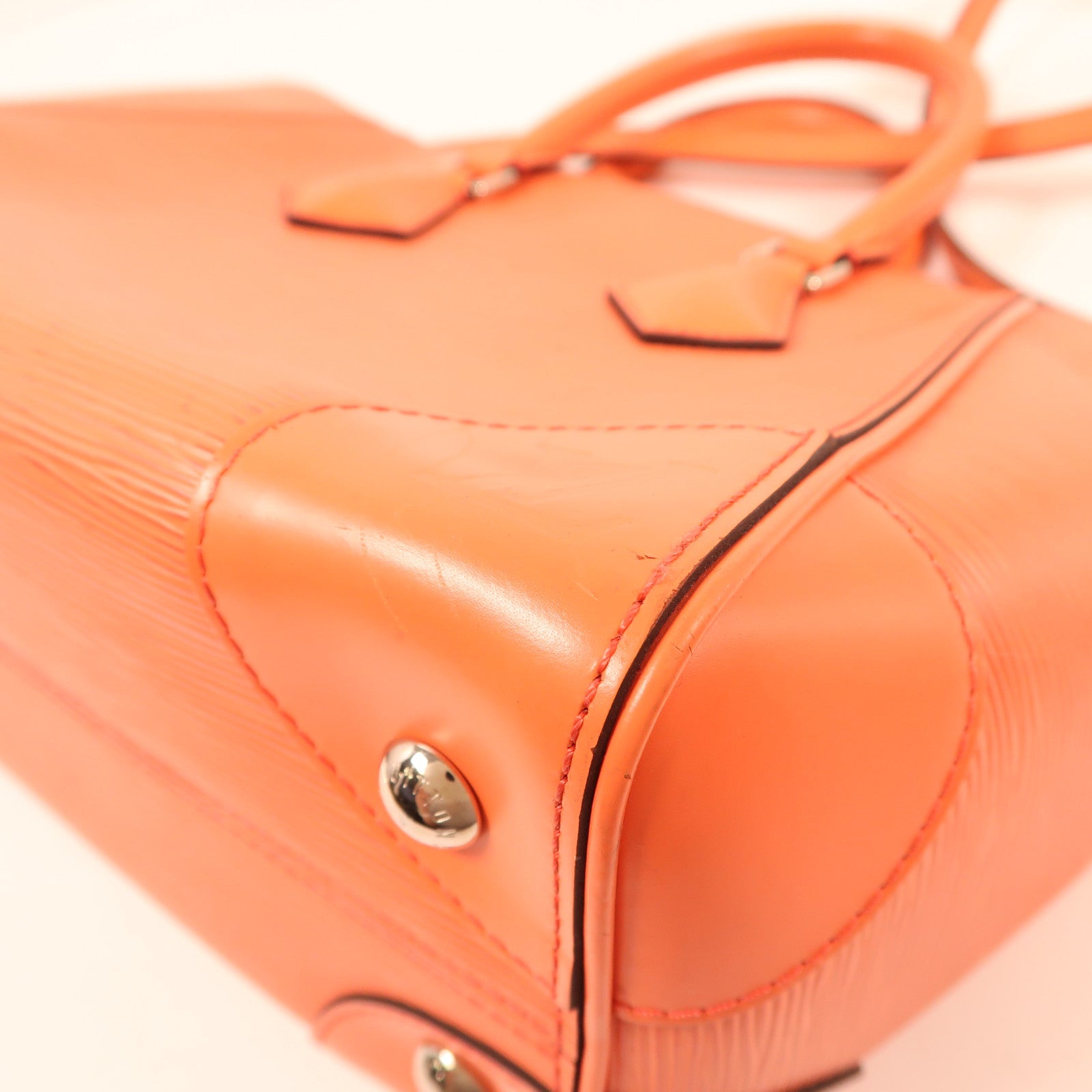 LOUIS VUITTON Epi Marly MM銀扣手挽肩背兩用袋