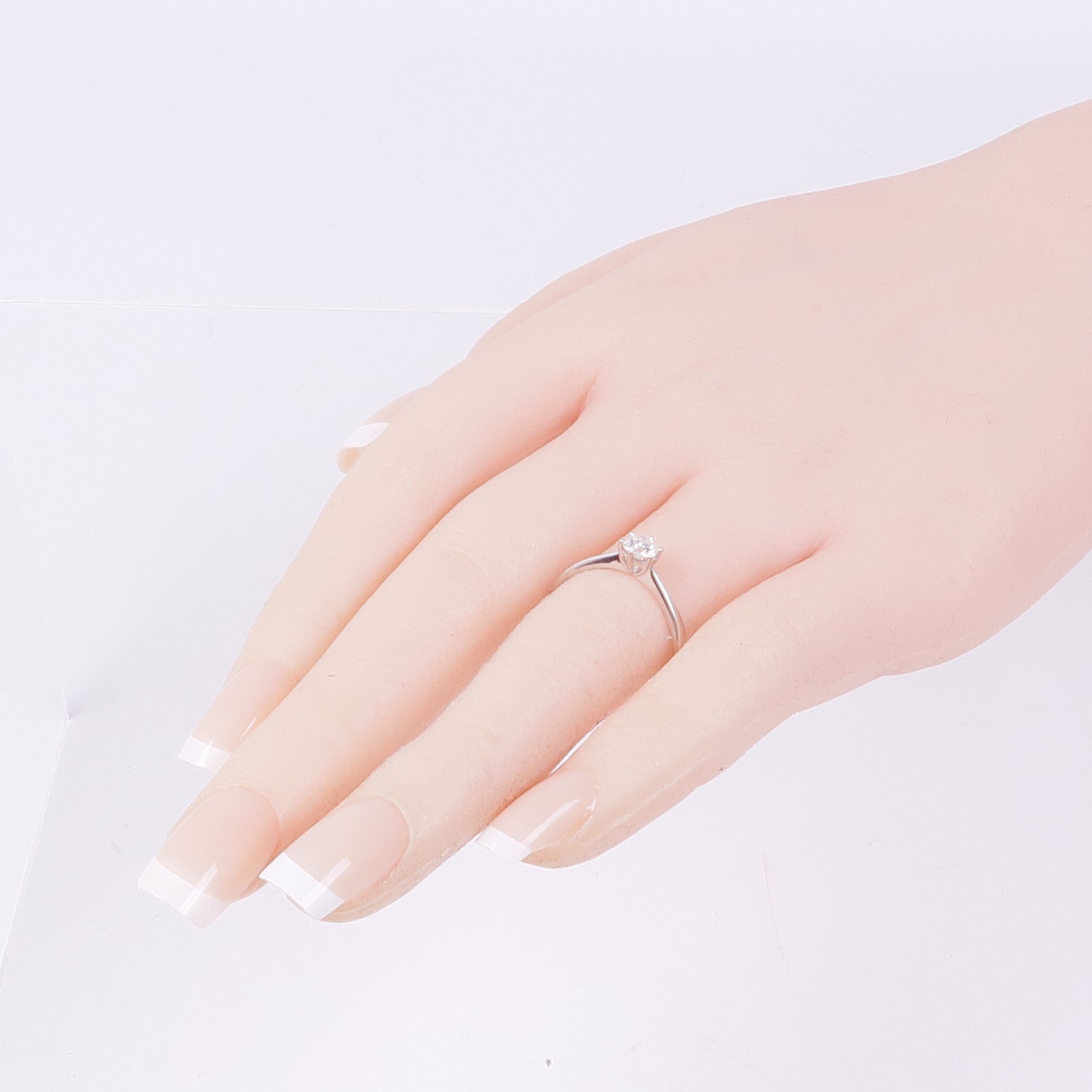 JEWELRY 【激減優惠】18K白金Diamond Ring鑽石戒指US#6.75