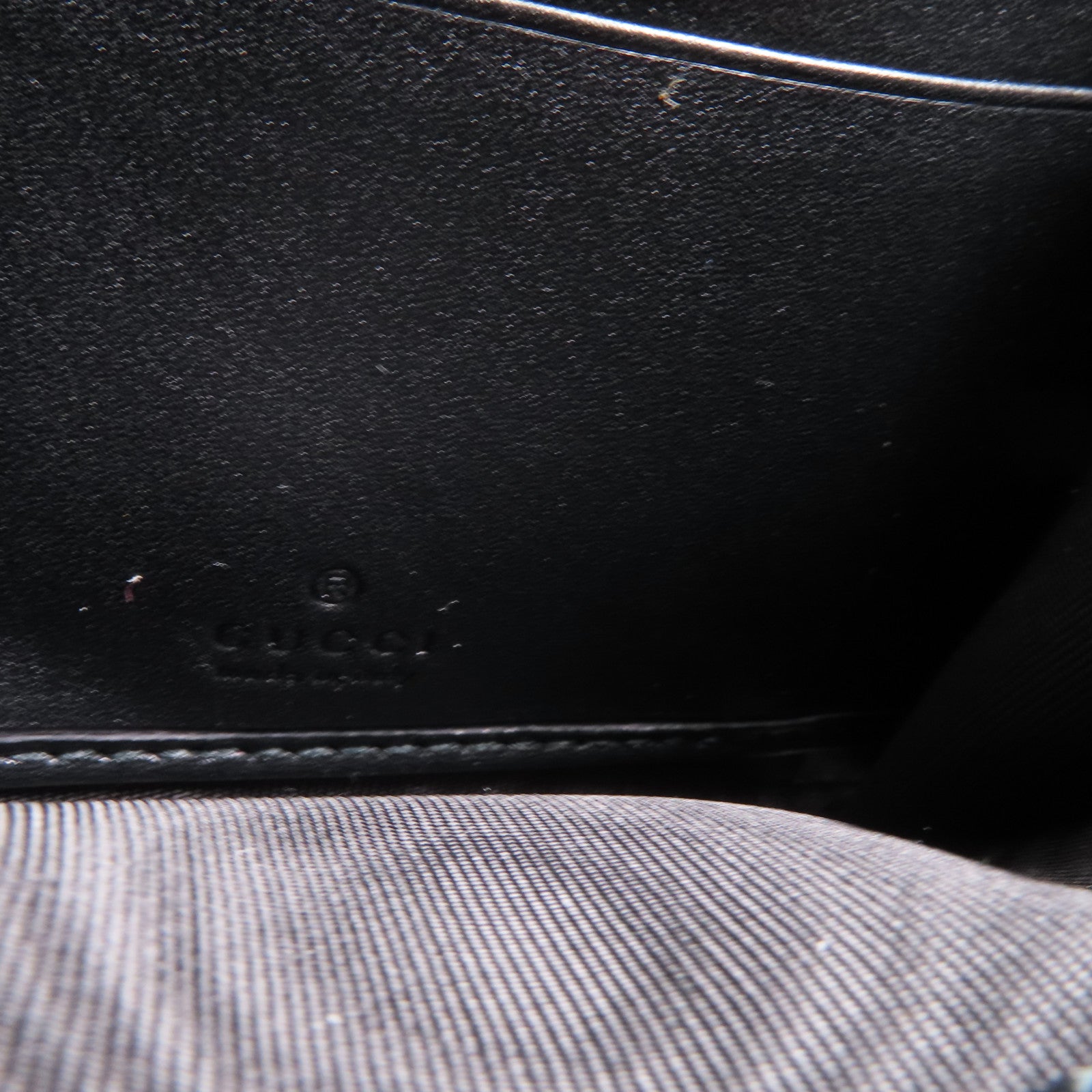 GUCCI 牛皮皮革Wallet金扣錢包