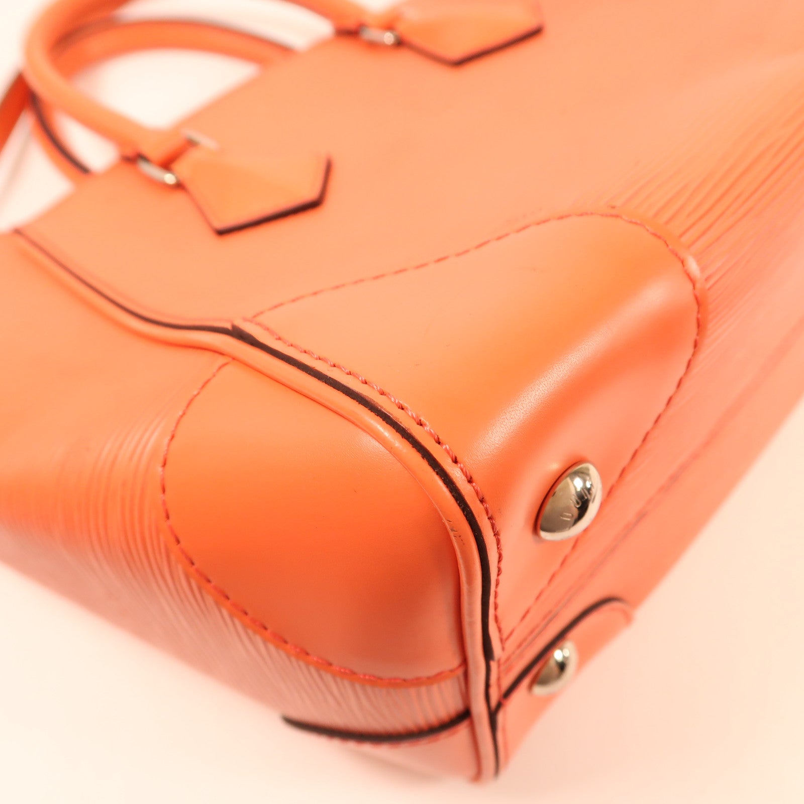 LOUIS VUITTON Epi Marly MM銀扣手挽肩背兩用袋