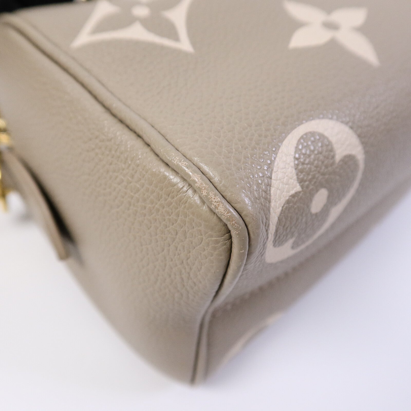 LOUIS VUITTON Monogram Empreinte Speedy Bandouliere 20扣手挽肩背兩用袋