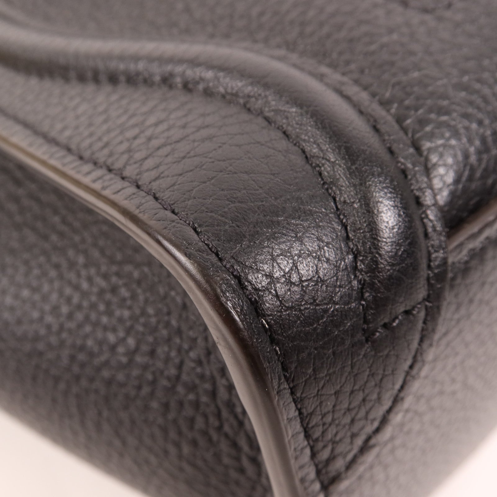 CELINE 牛皮皮革Nano Luggage銀扣手挽肩背兩用袋