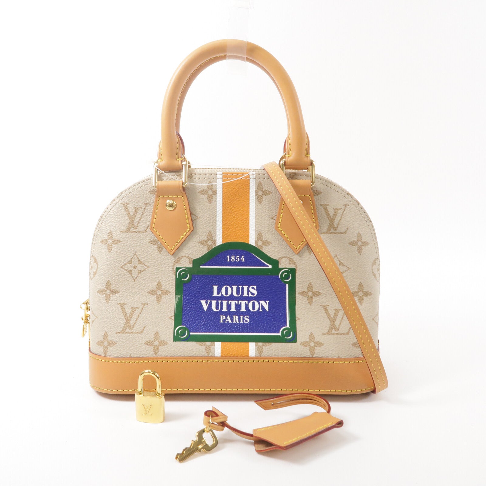 LOUIS VUITTON Monogram Monopanam Alma BB手挽肩背兩用袋