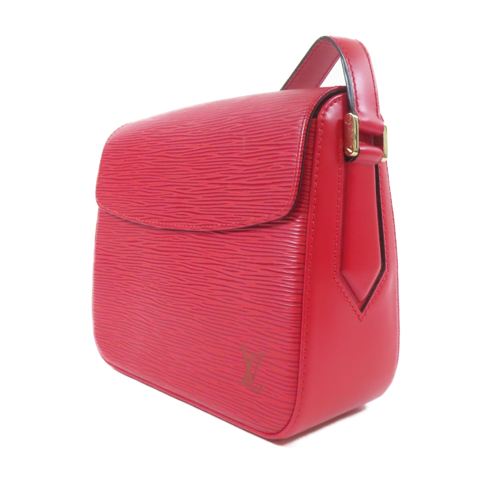 LOUIS VUITTON 【激減優惠】Epi Busy Bag金扣肩背袋紅色