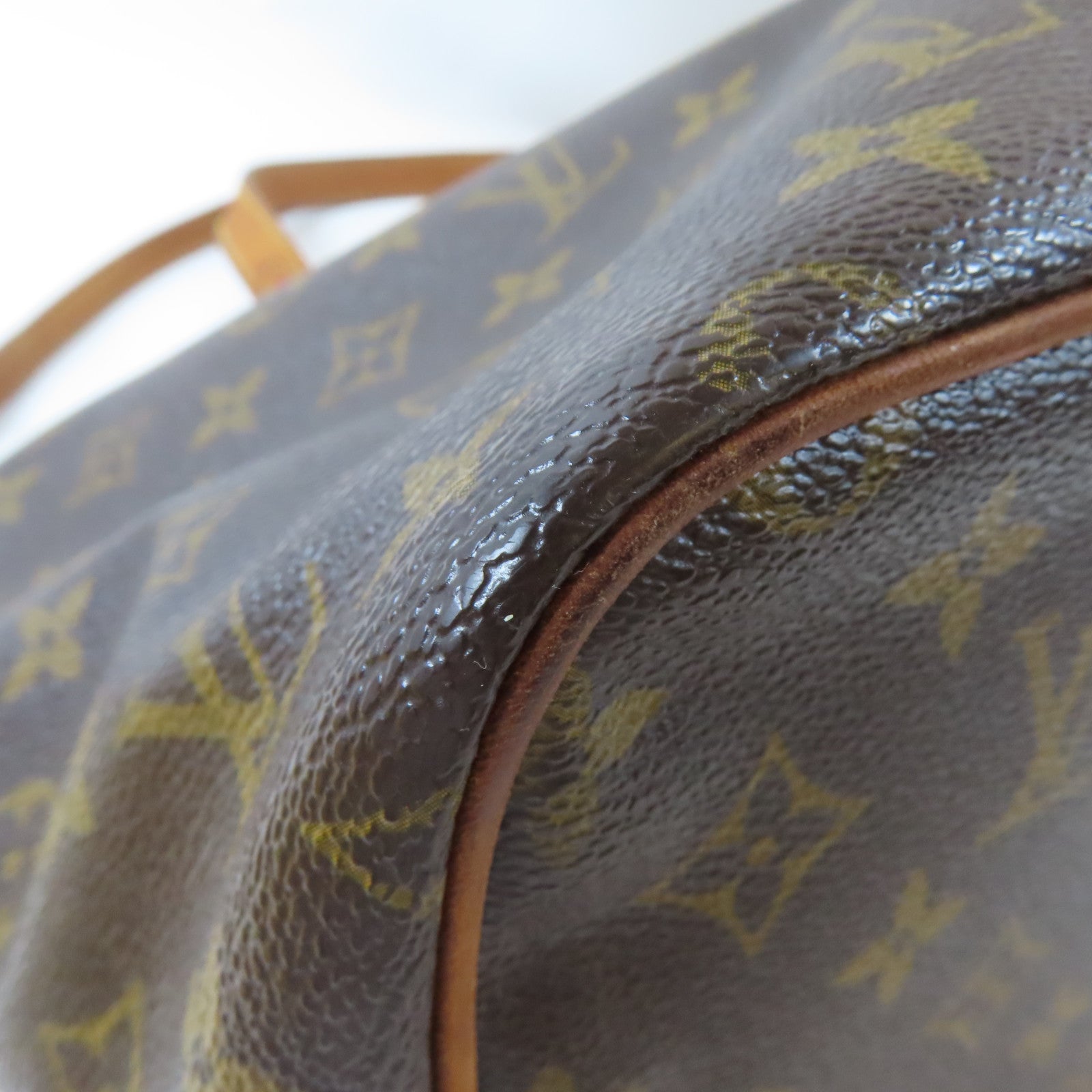 LOUIS VUITTON 【激減優惠】Monogram Palermo金扣手挽肩背兩用袋啡色