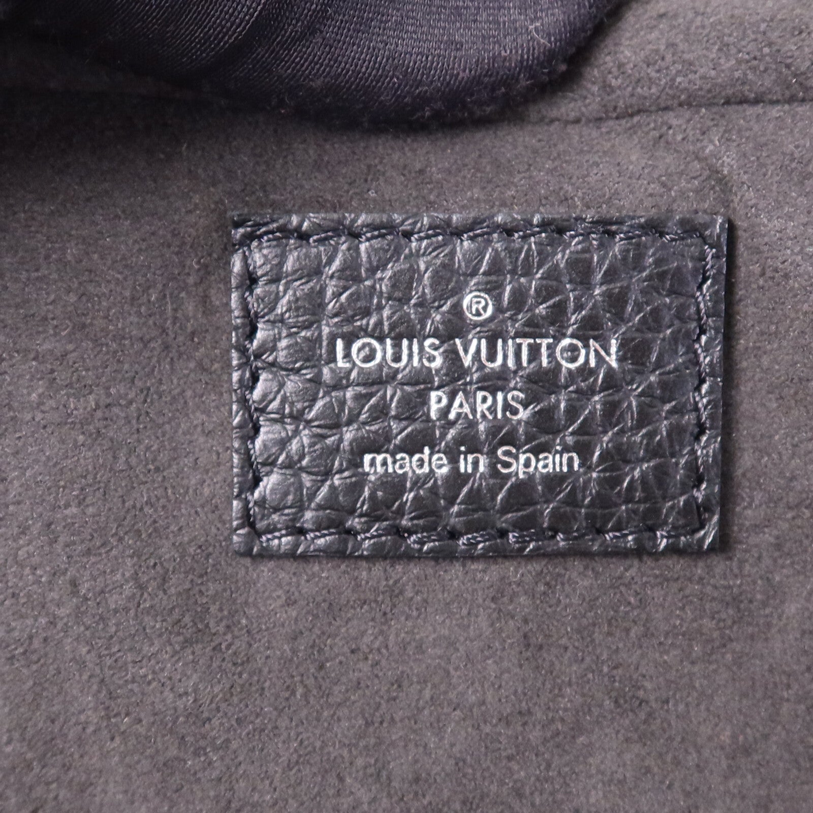 LOUIS VUITTON Taurillon Armand Briefcase銀扣手挽肩背兩用袋