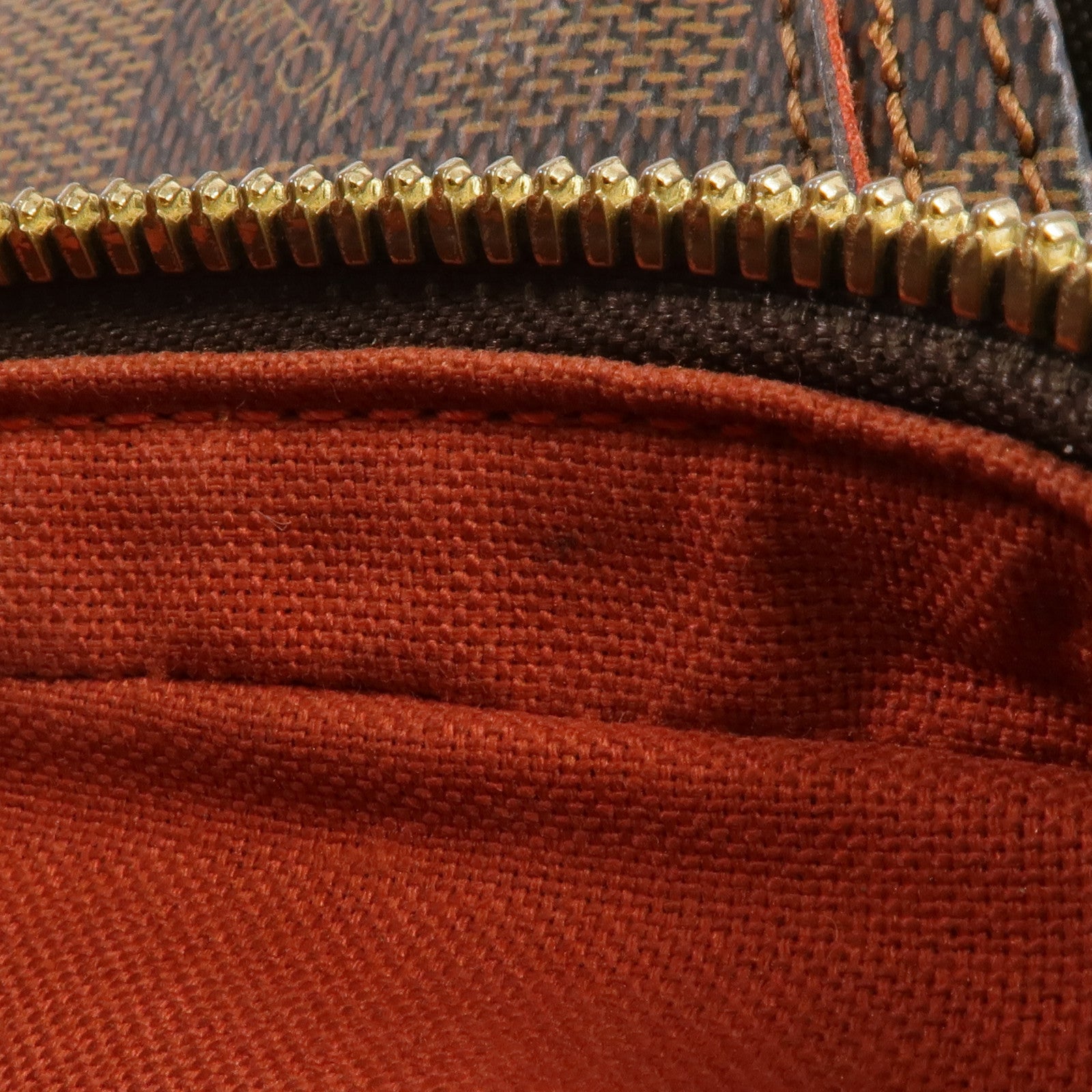 LOUIS VUITTON Damier Geronimos金扣腰包