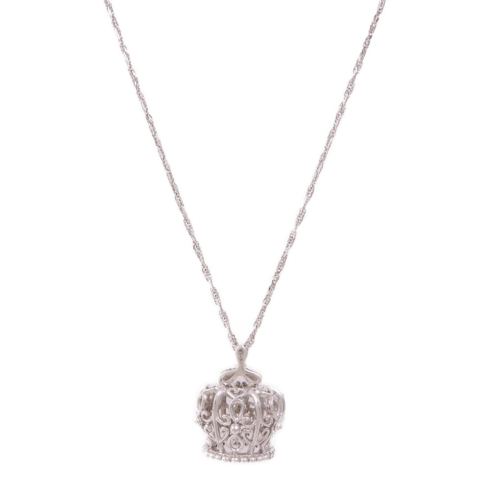 JEWELRY 18K白金Diamond Necklace鑽石項鍊