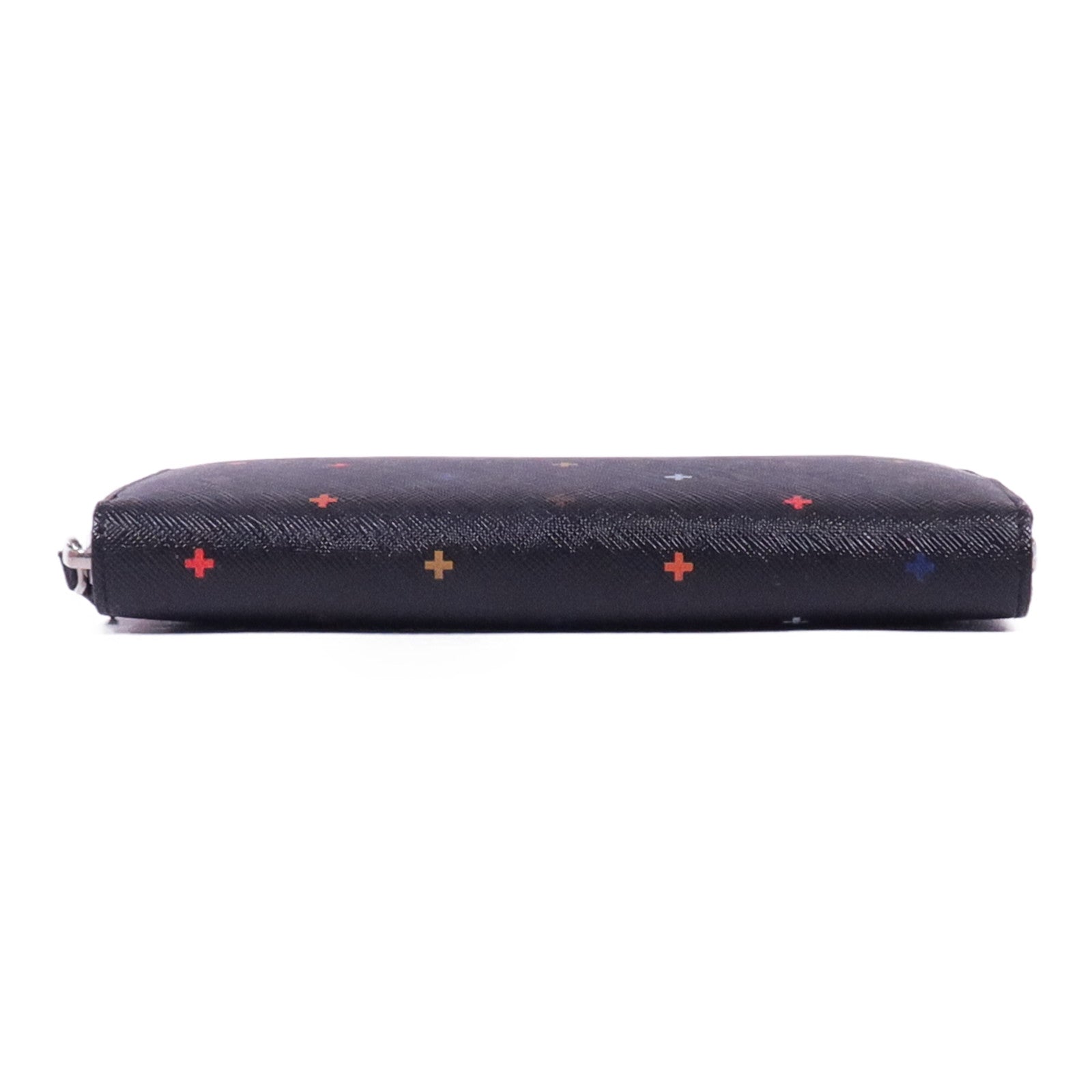 GIVENCHY 塗層帆布Long Wallet銀扣長錢包