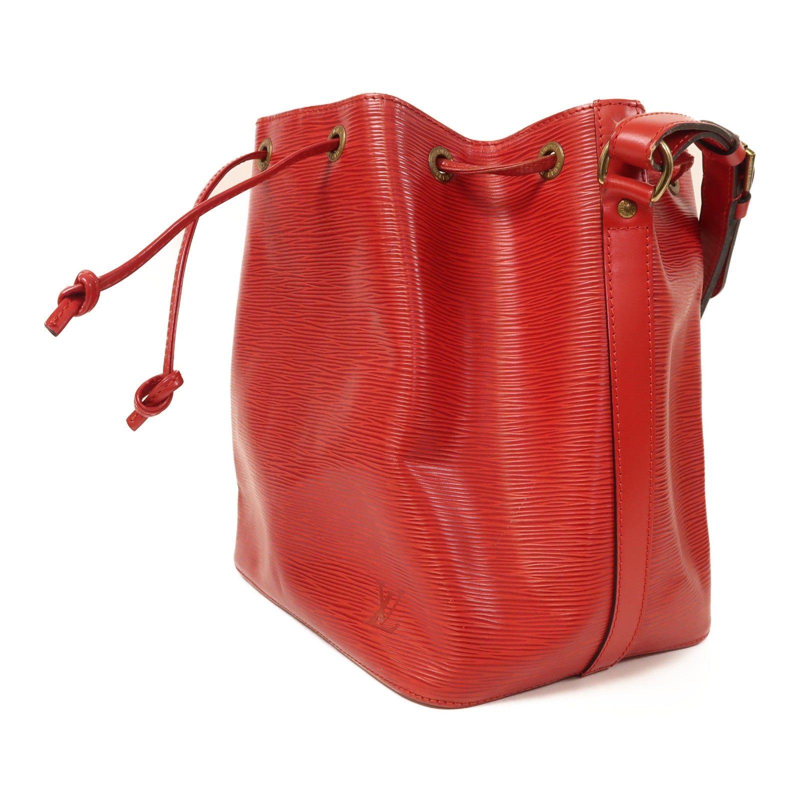 LOUIS VUITTON Epi Petit Noe金扣肩背袋