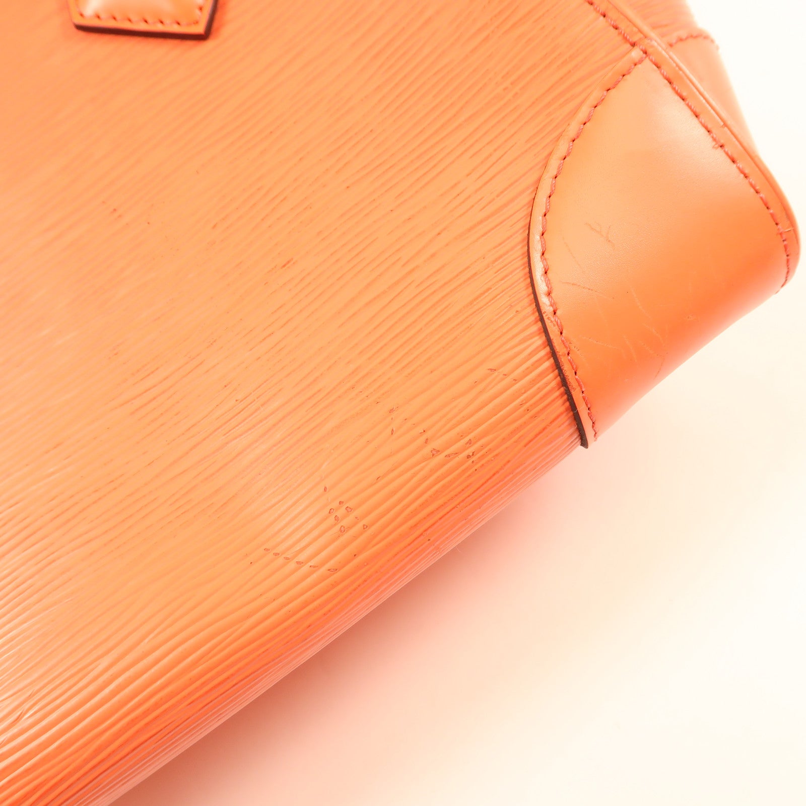 LOUIS VUITTON Epi Marly MM銀扣手挽肩背兩用袋