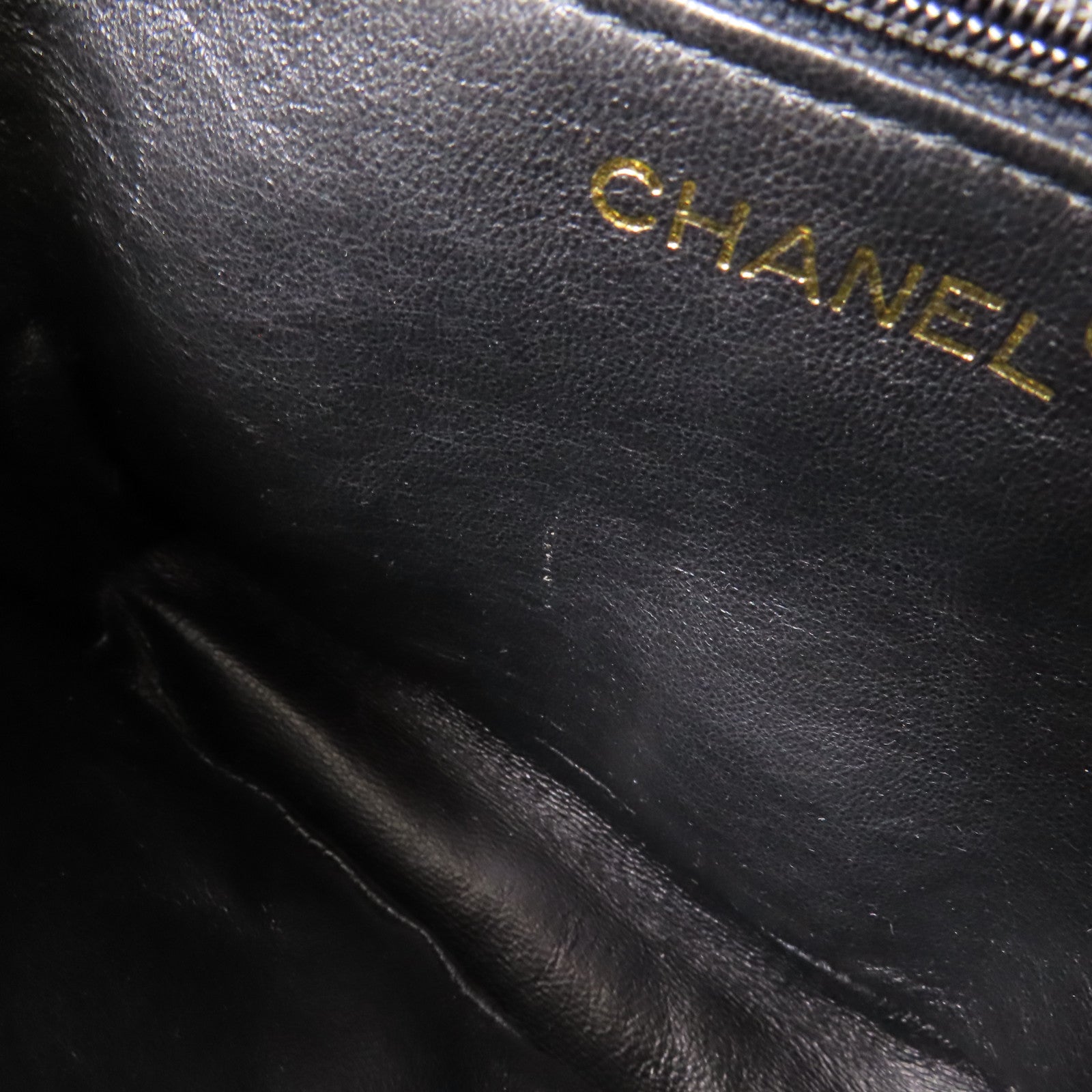 CHANEL 【激減優惠】羊皮皮革Vintage Shoulder金扣鏈帶肩背袋