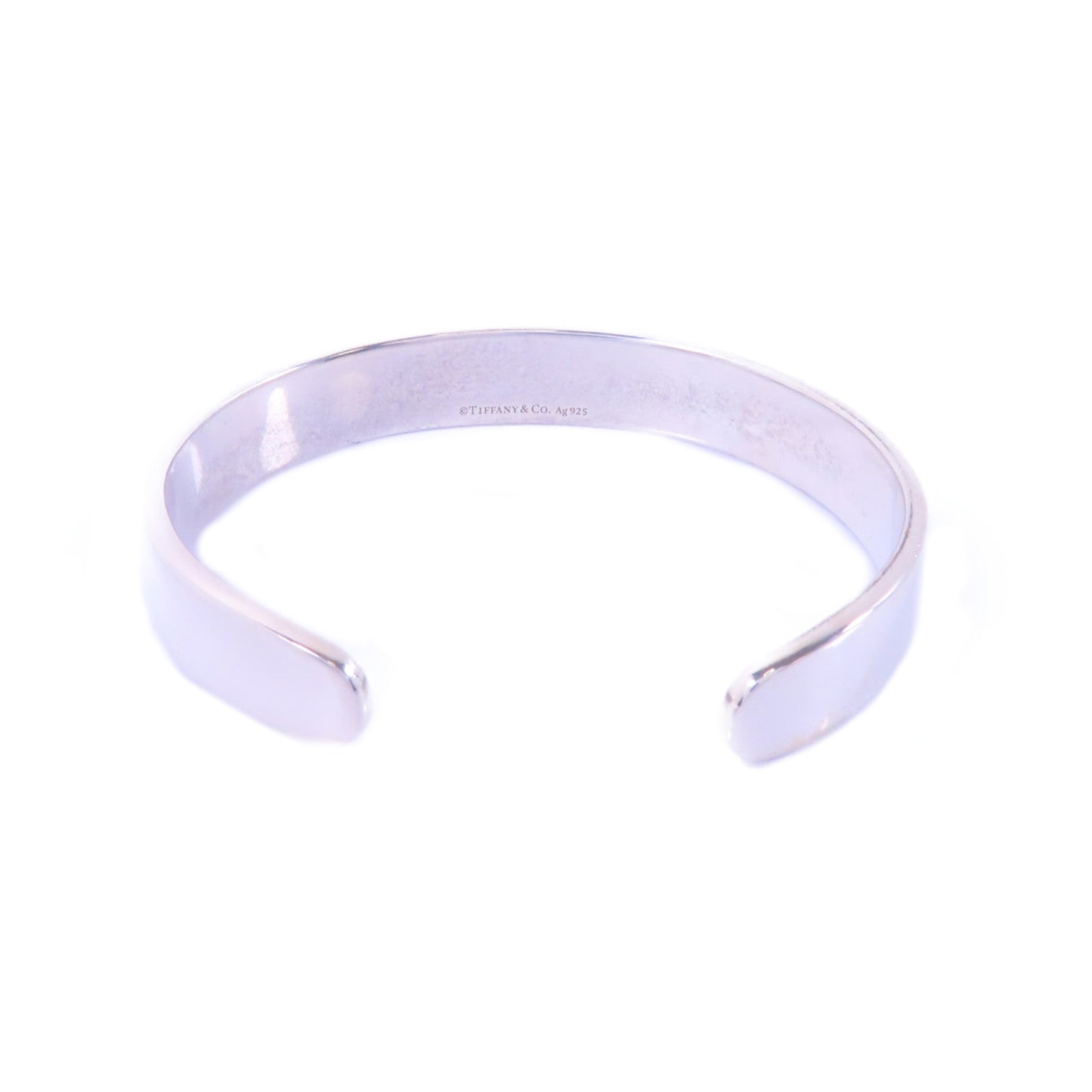 TIFFANY＆CO 925純銀Return To Tiffany Narrow手鐲銀色