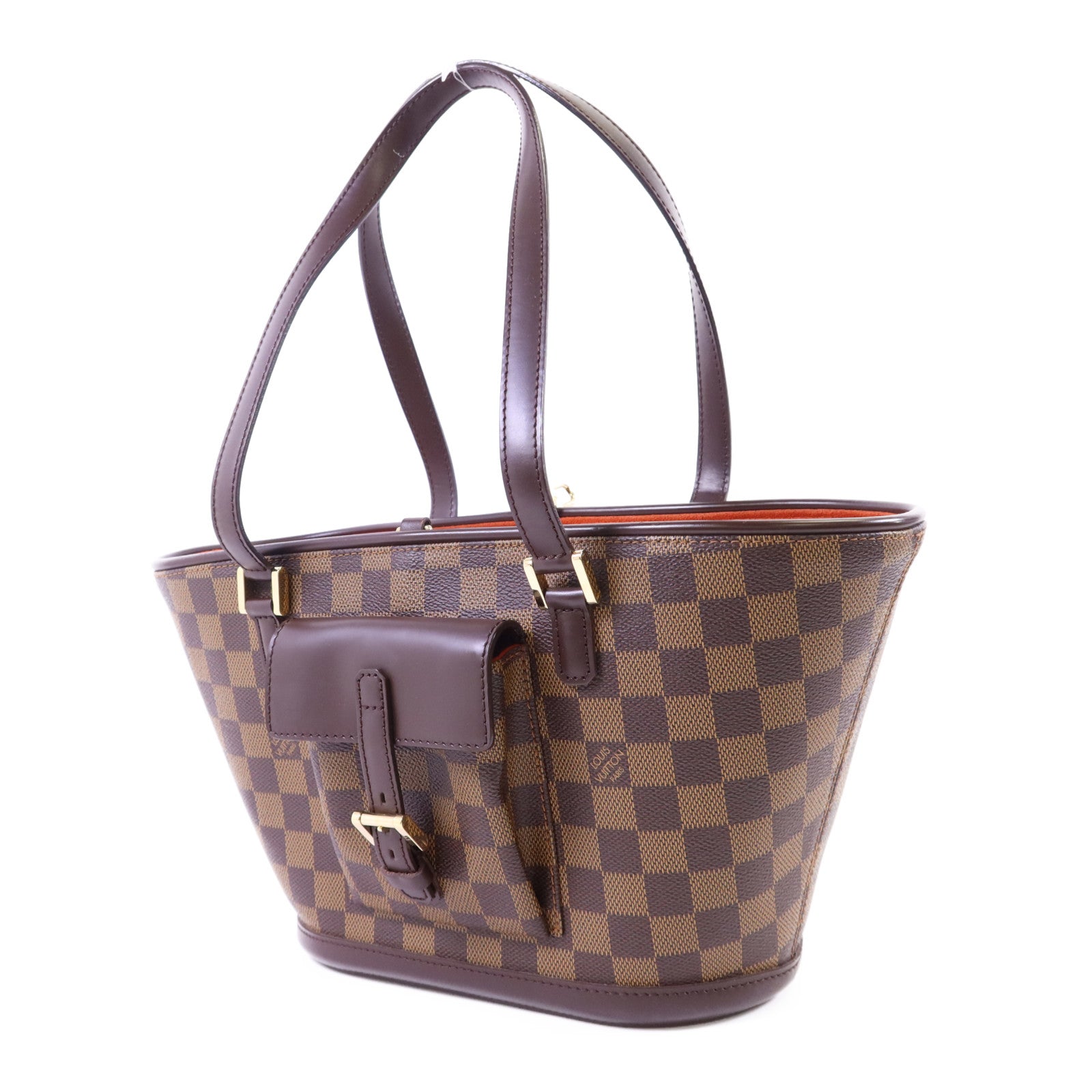 LOUIS VUITTON Damier Manosque PM金扣肩背袋