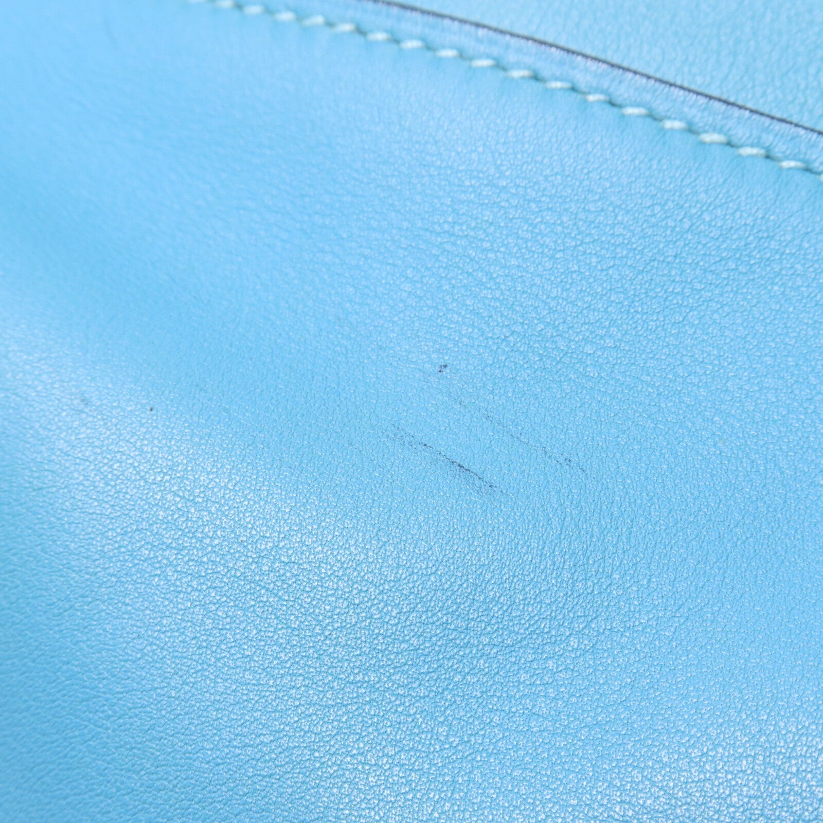 HERMES Swift皮革Lindy 26手挽肩背兩用袋Bleu Du Nord/Vert Verone
