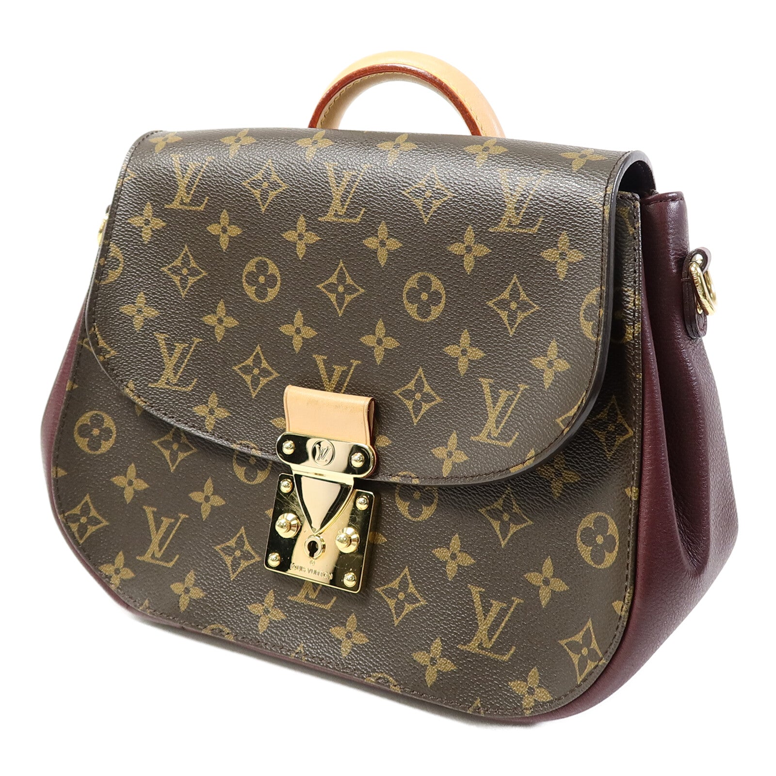 LOUIS VUITTON Monogram Eden MM金扣手挽肩背兩用袋