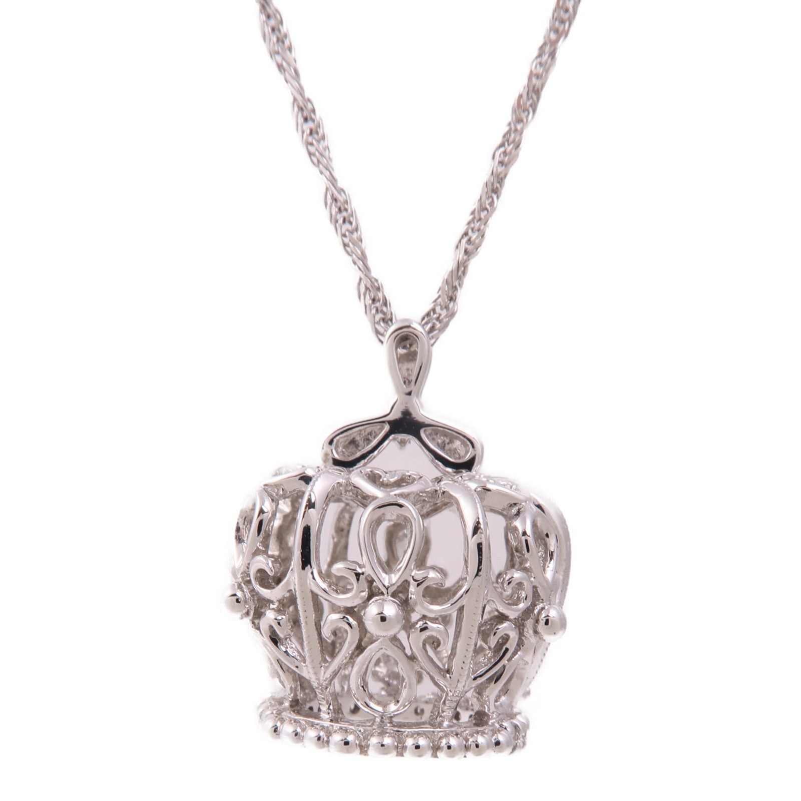 JEWELRY 18K白金Diamond Necklace鑽石項鍊