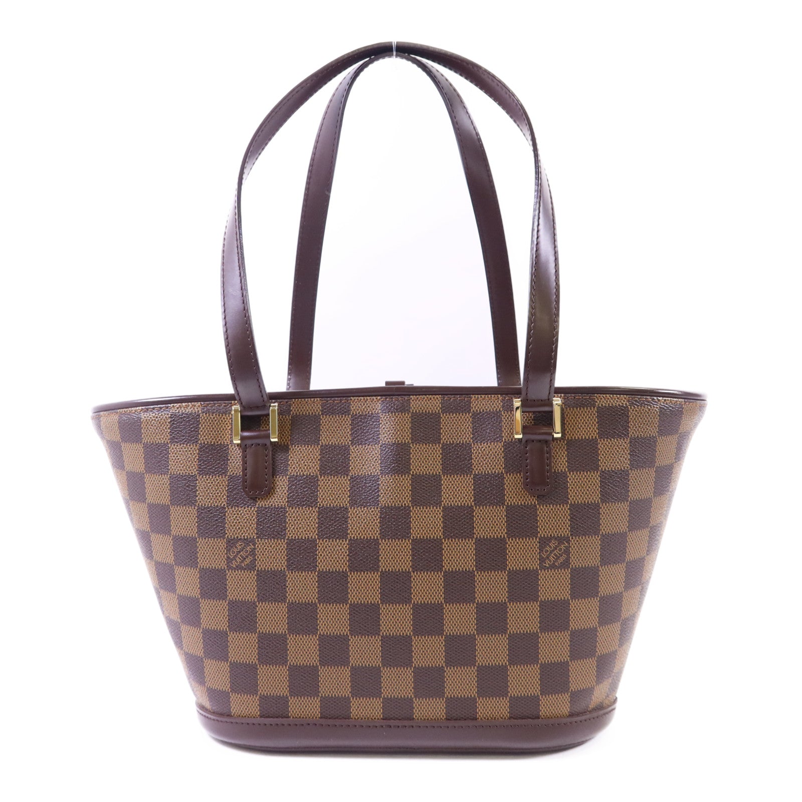 LOUIS VUITTON Damier Manosque PM金扣肩背袋