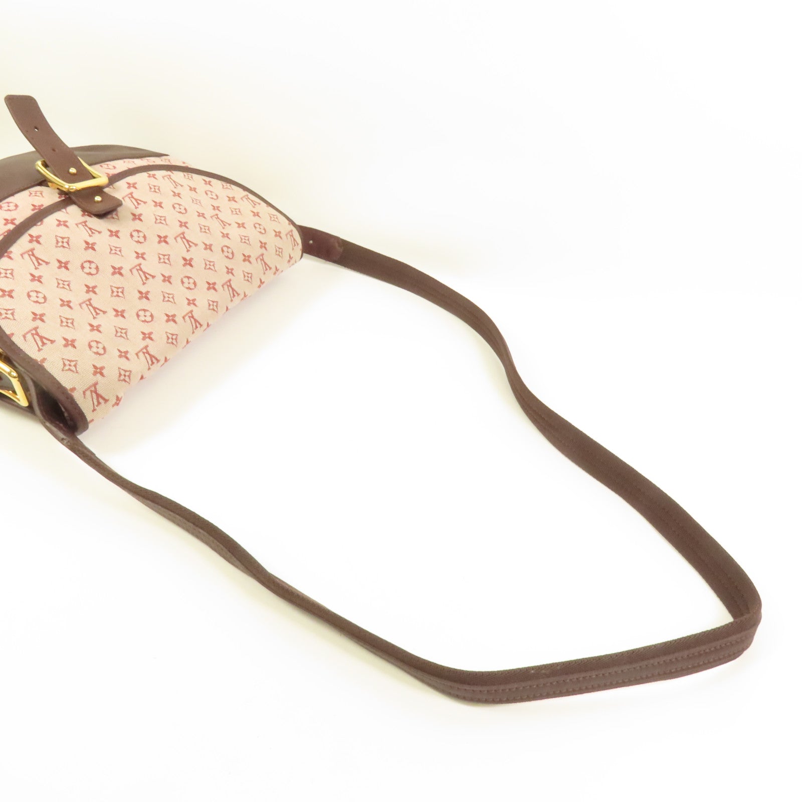 LOUIS VUITTON Monogram Mini Lin Marjorie金扣肩背袋