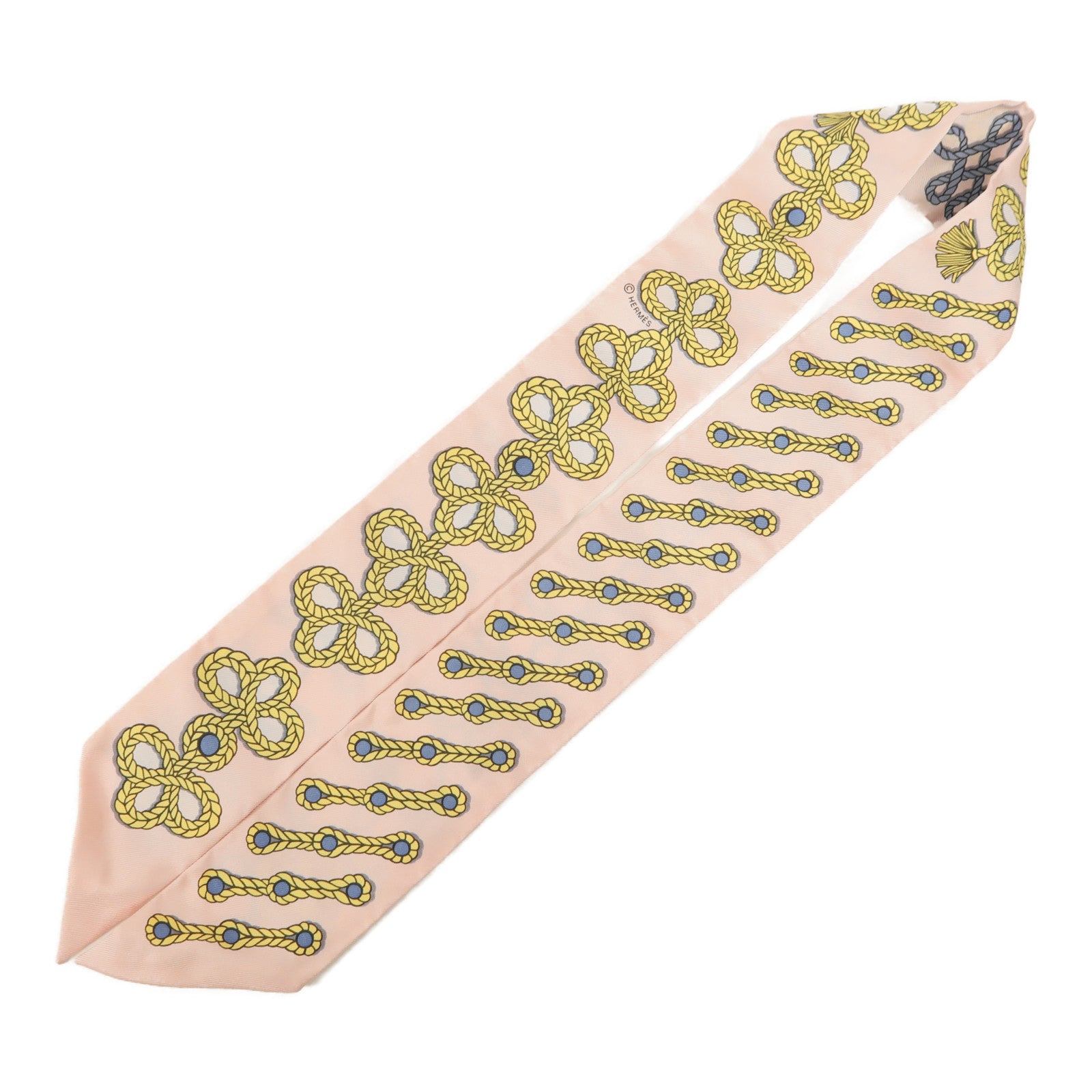 HERMES 絲質Twilly絲巾