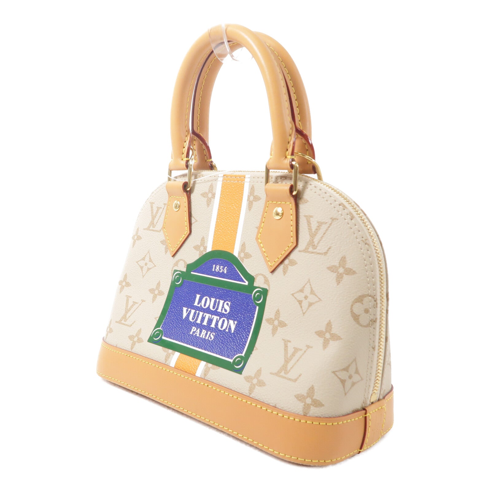 LOUIS VUITTON Monogram Monopanam Alma BB手挽肩背兩用袋