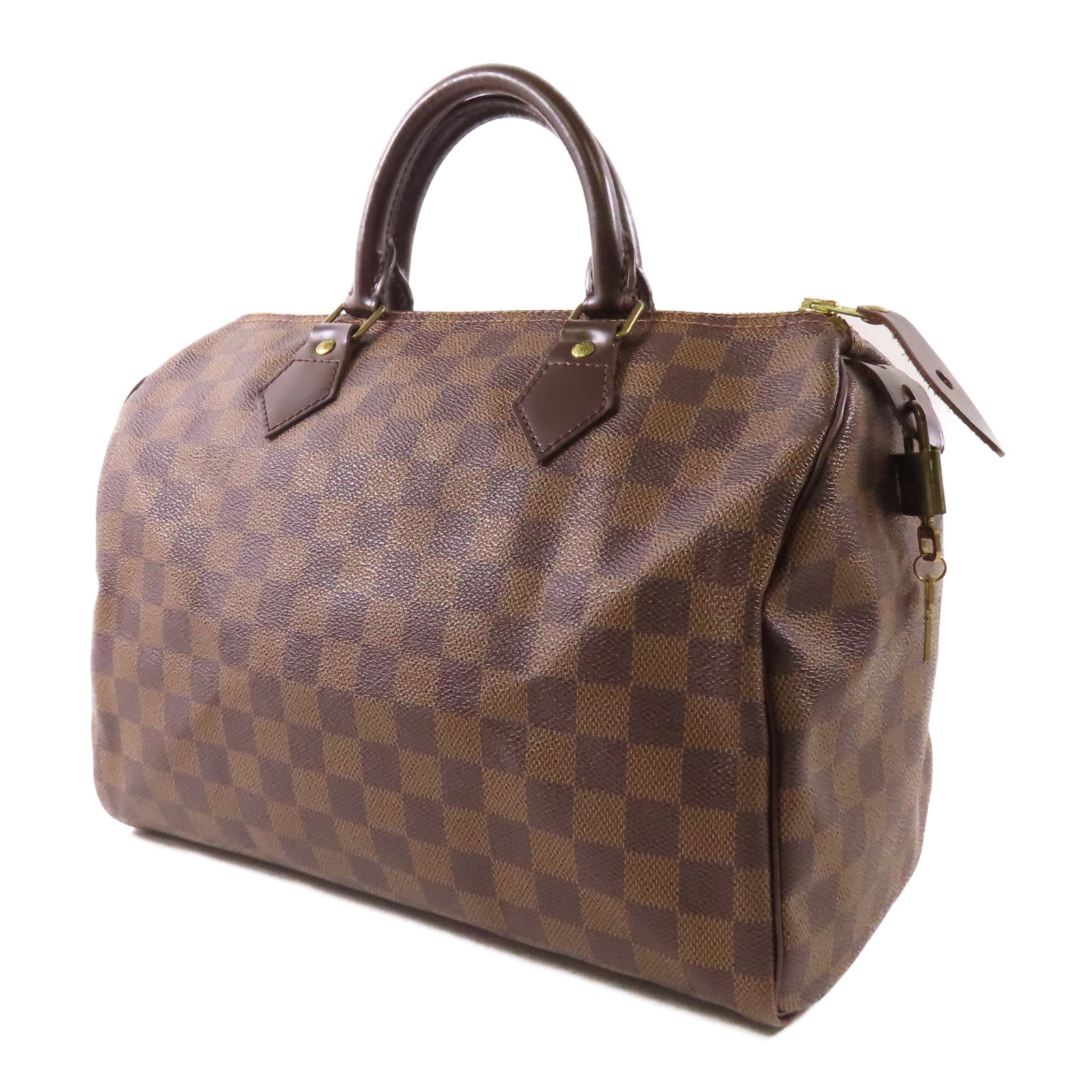 LOUIS VUITTON LV GHW Speedy 30 Handbag N41531 Damier Brown